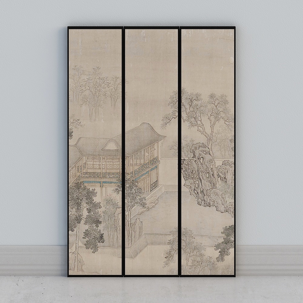 中式三屏风(2021)