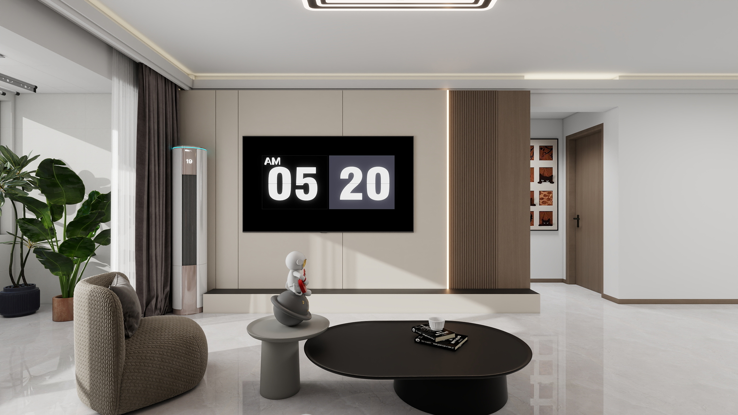 实派装饰设计-恒大御景半岛现代-装修设计方案