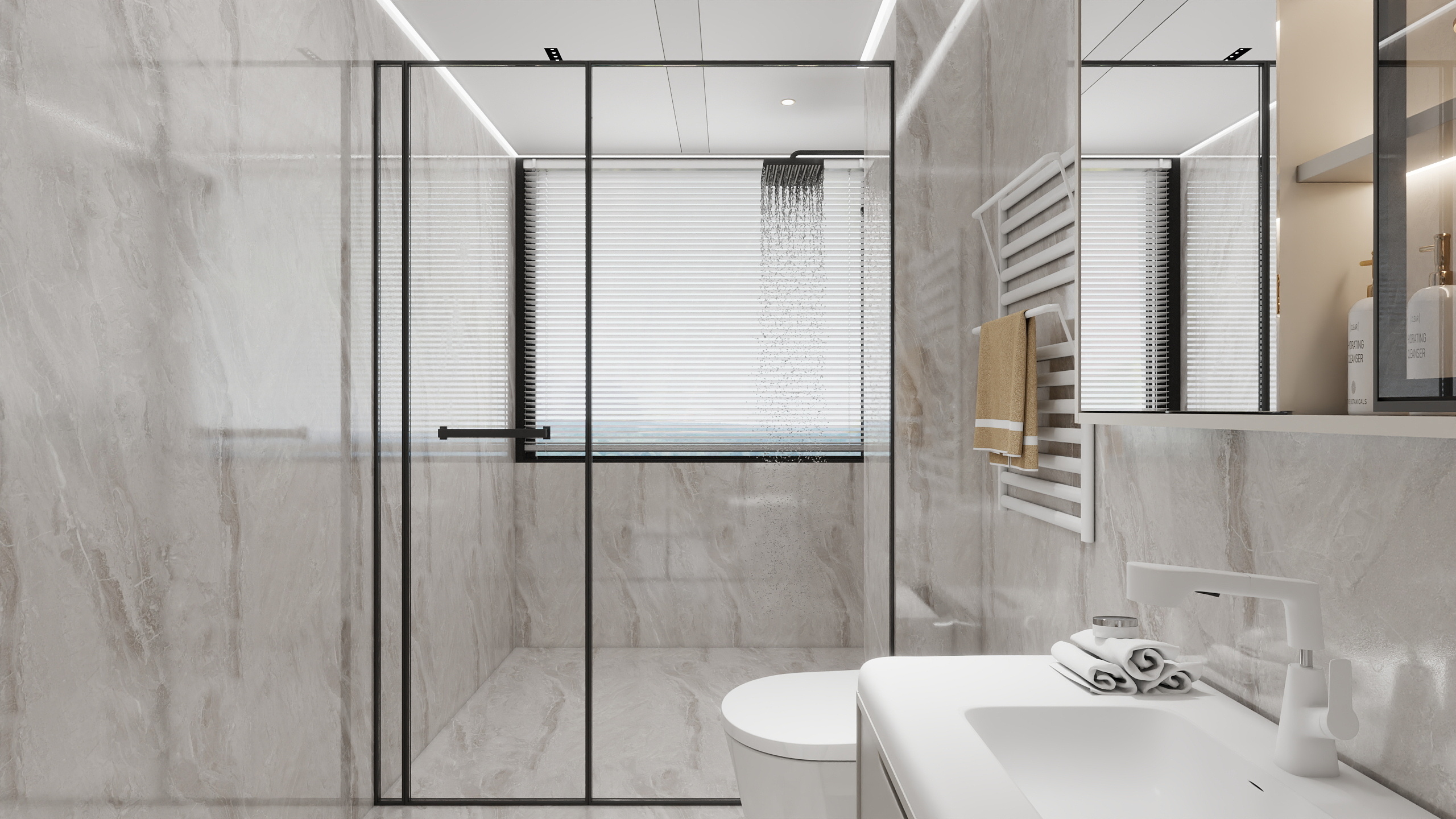 a赵婕-170㎡隐界高定府邸｜无界收纳对话极简美学-副本-装修设计方案