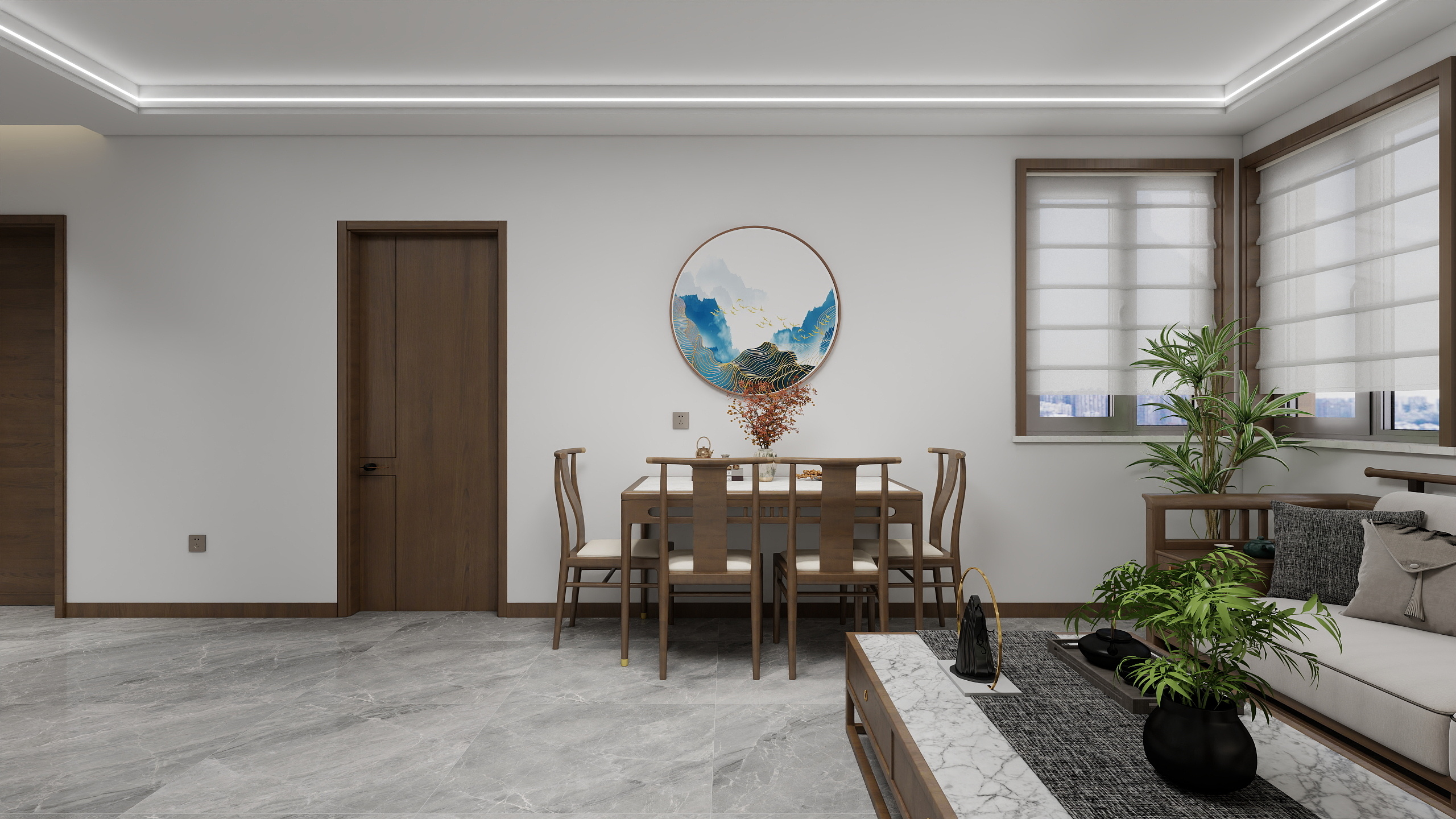 全案设计许明-富源里3室-装修设计方案