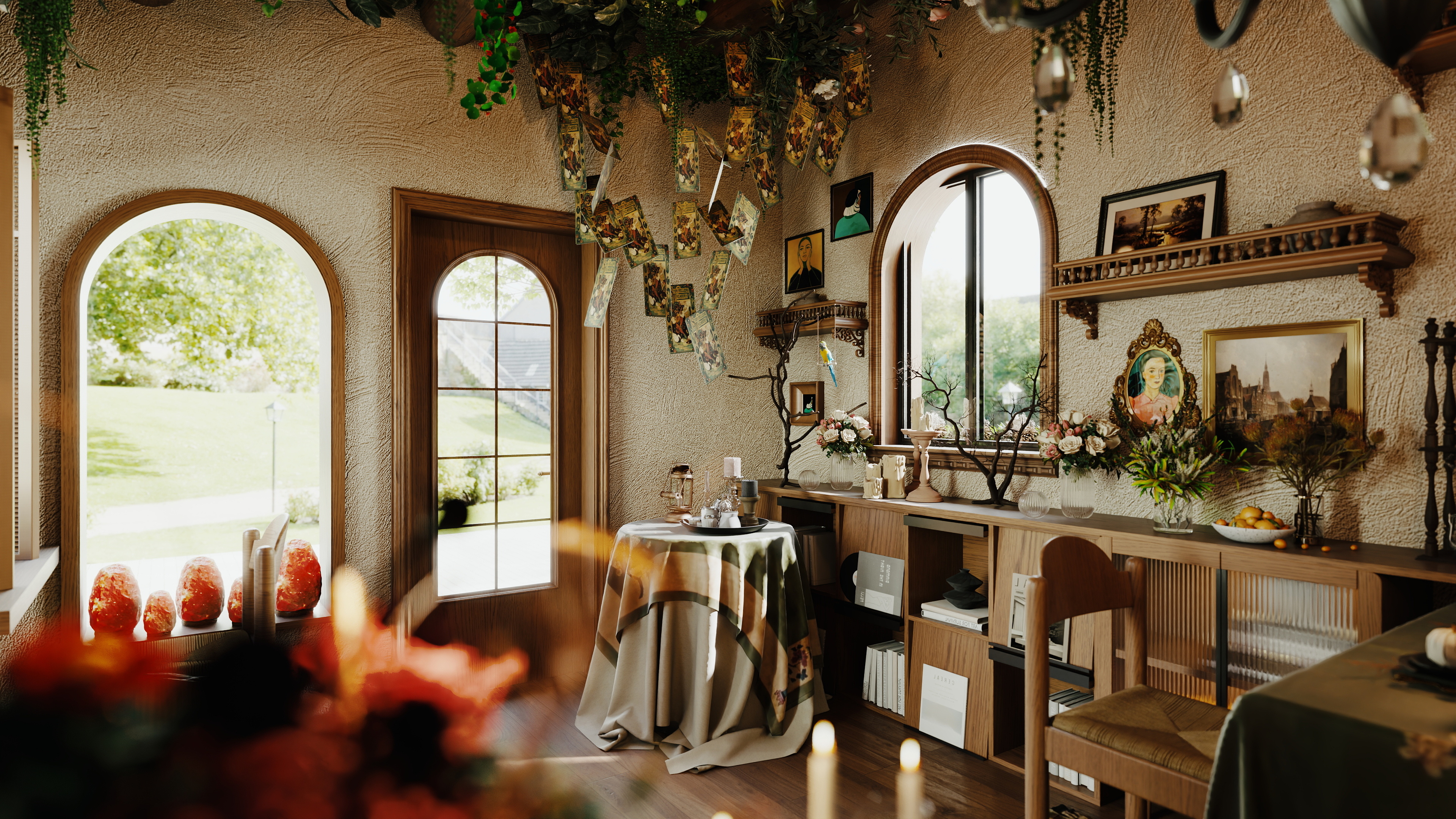 王峰-101 田园餐厅-装修设计方案