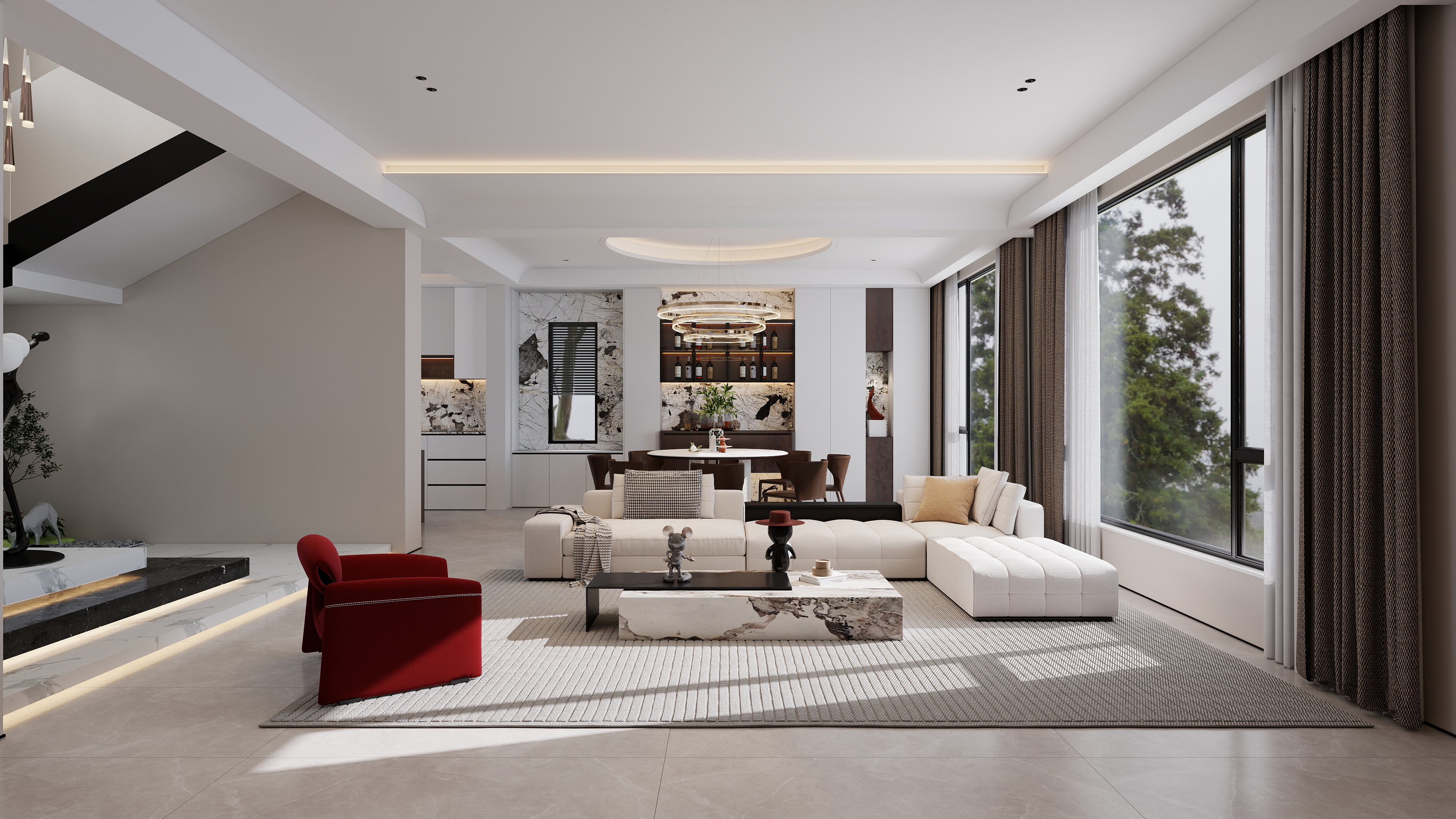 LZ丨DEVISE-合溪街别墅-装修设计方案