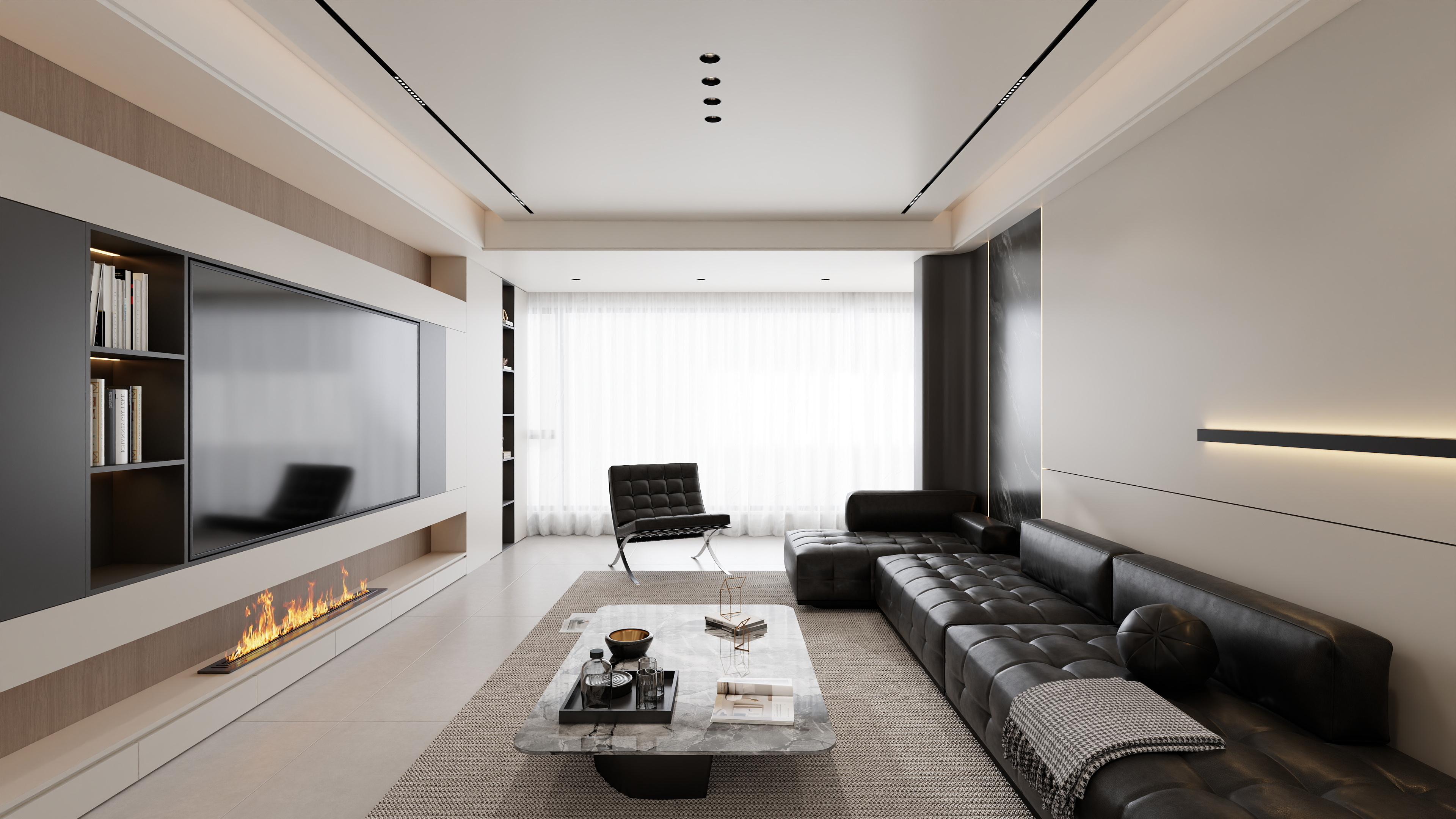 全案设计丨徐月坤-现代简约-装修设计方案