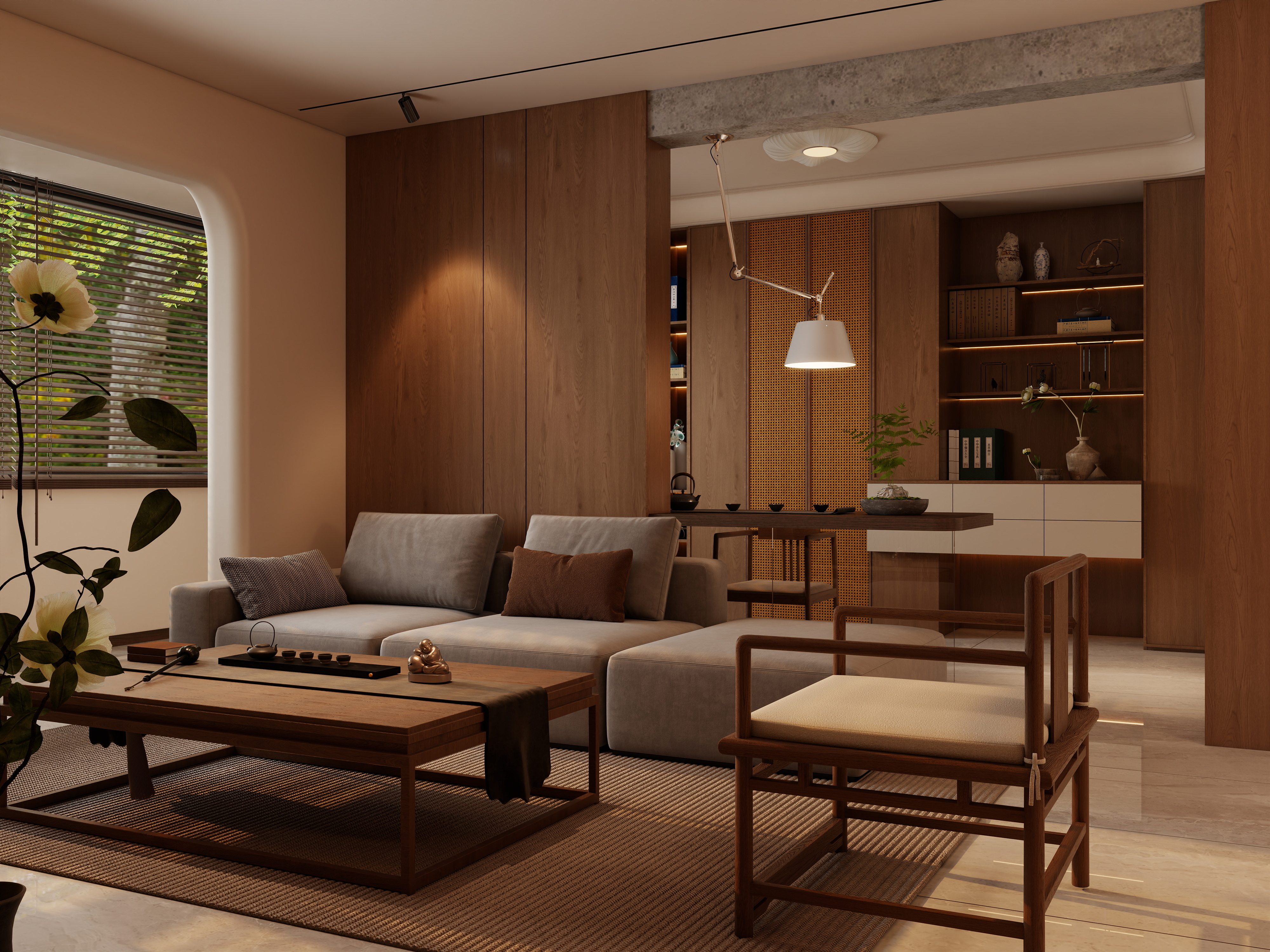 觅境设计工作室-保利140-装修设计方案