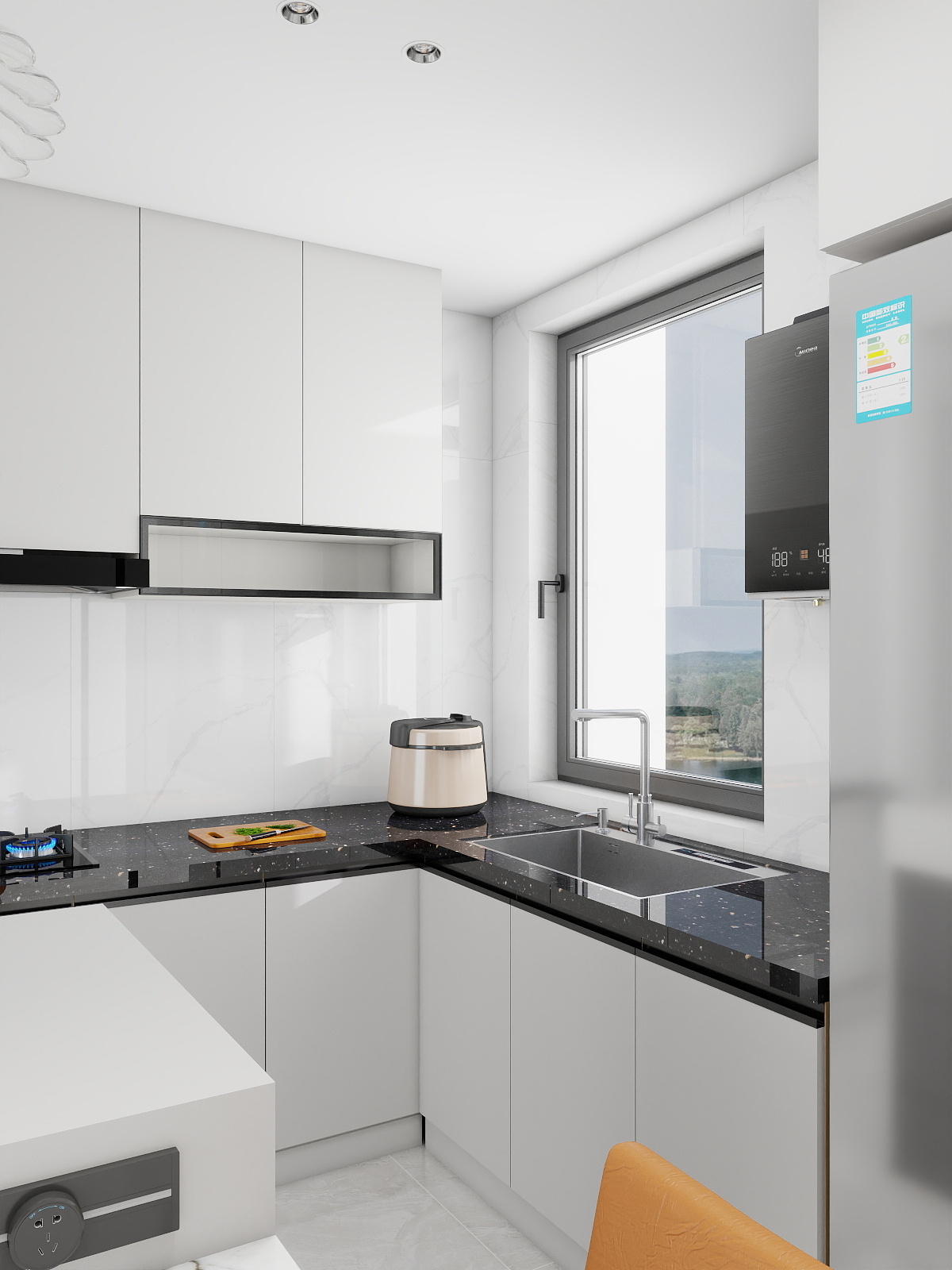 500一套_韩昊霖-柏樾城现代简约111㎡3室装修效果图