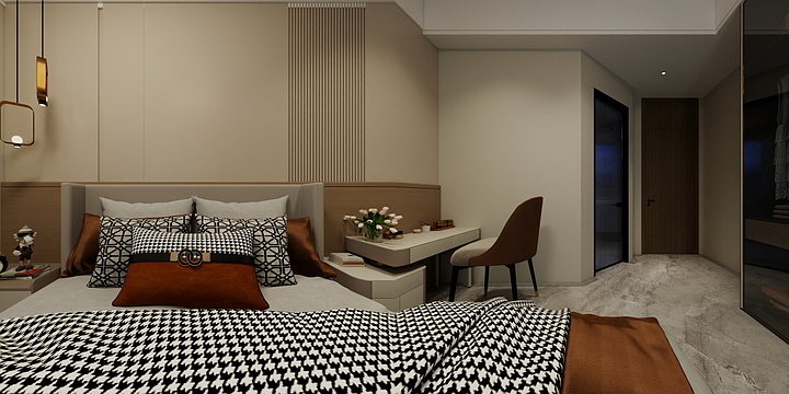 家瑞装饰设计师潘工-金泓华府唐总雅居-装修设计方案