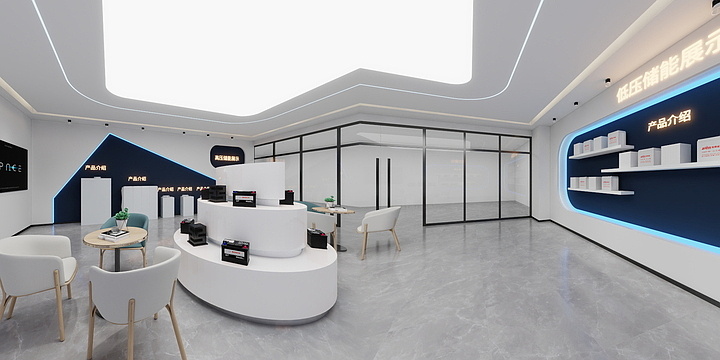 张设计l-展厅效果-装修设计方案