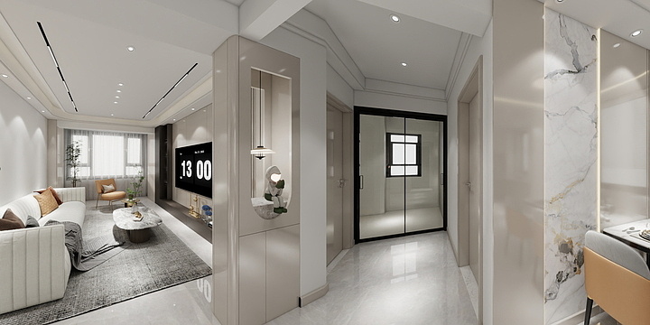 君安柏丽-大连家园-装修设计方案