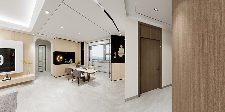 大白设计DBD-蔡厝嘉园2-1-2004现代风格-装修设计方案