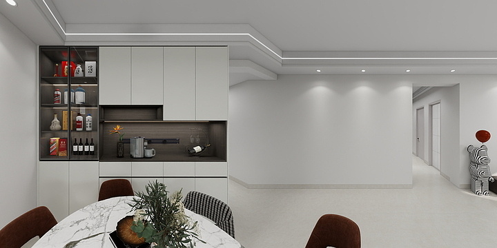 王翠丽-汇景城128㎡4室两厅陈生雅居（最新修改）-装修设计方案