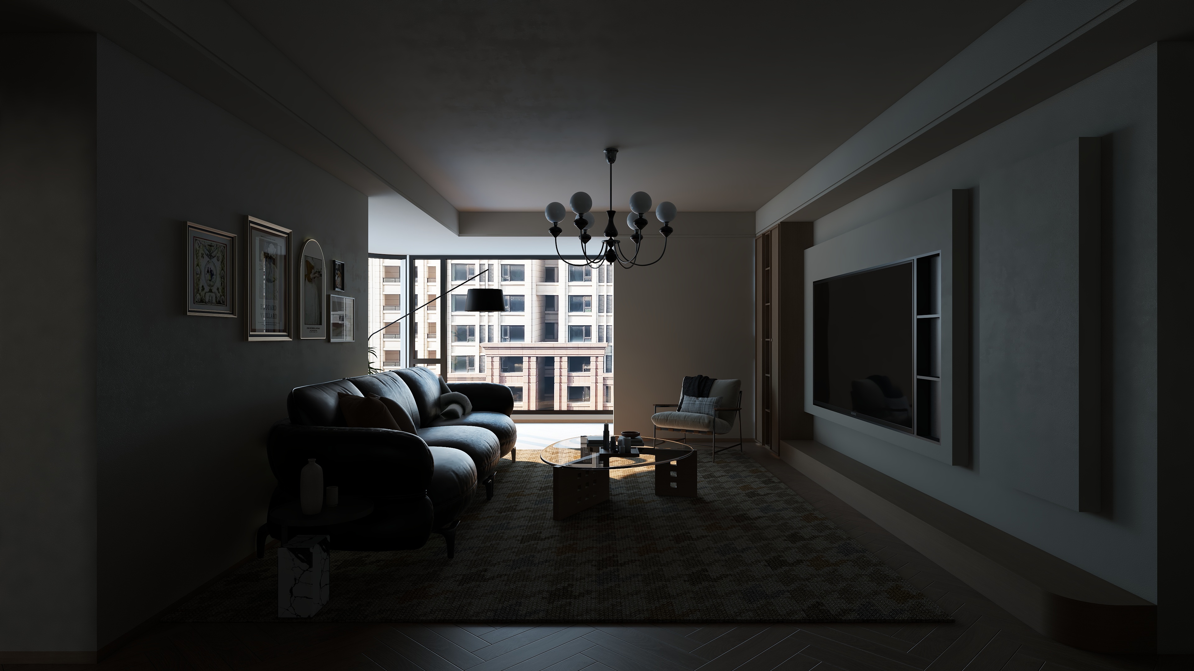 汐墨--XMDesign-116㎡2室装修效果图