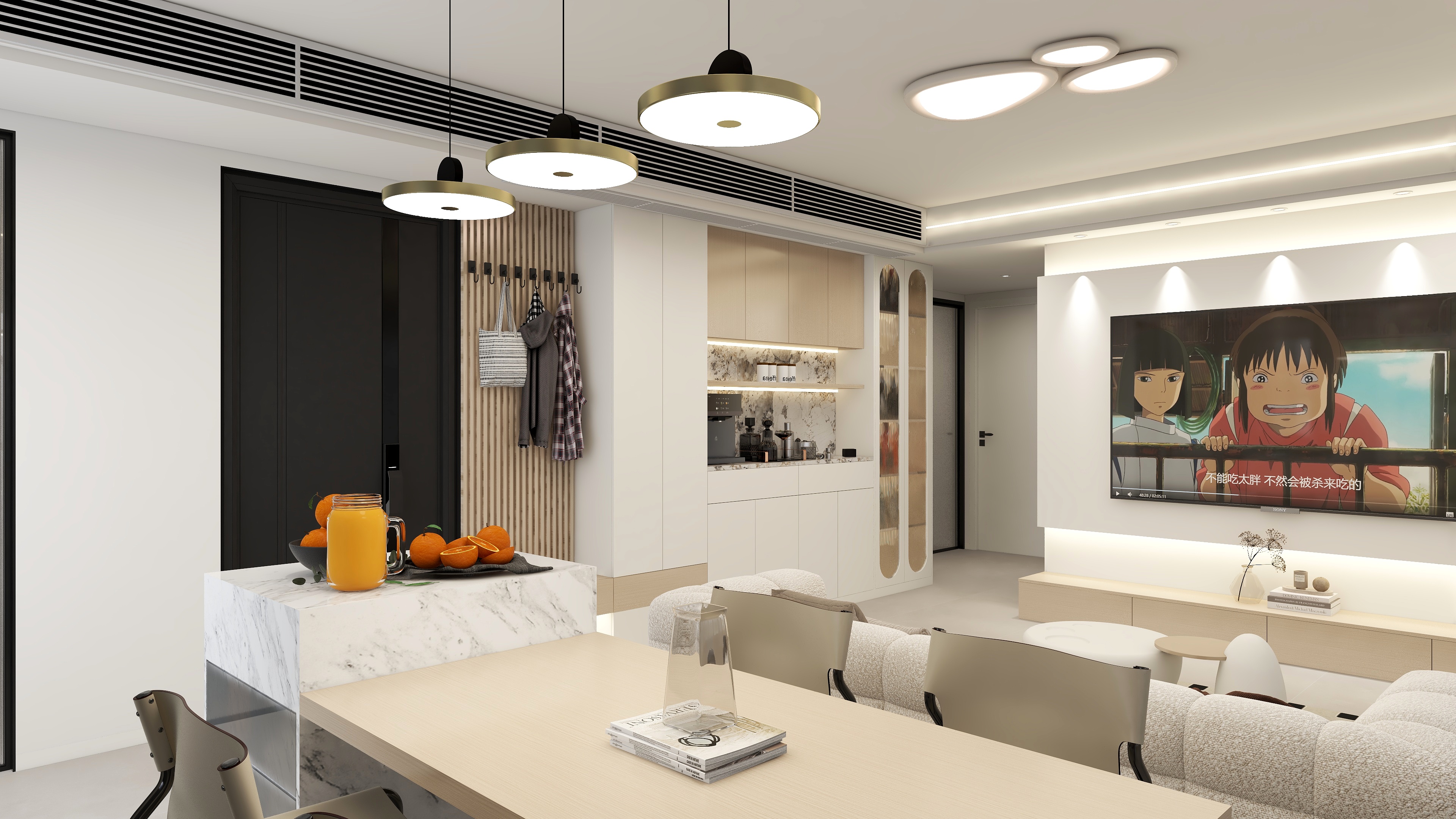 MZ空间设计-大家上辰101平现代简约风-装修设计方案