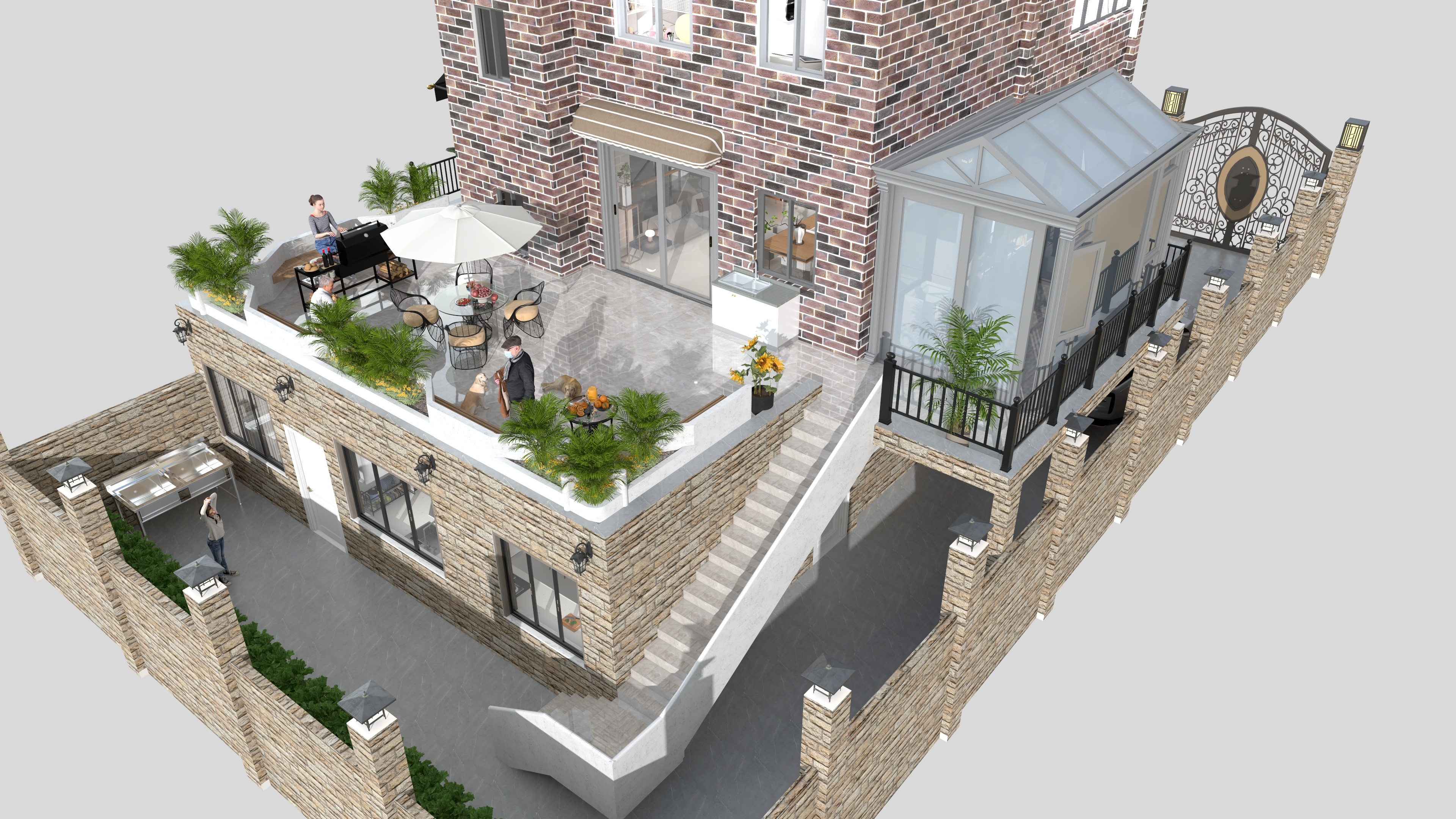 驻地设计-何府吉宅-装修设计方案