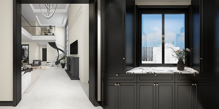 AD-钙-希牛设计--美式方案制作-装修设计方案