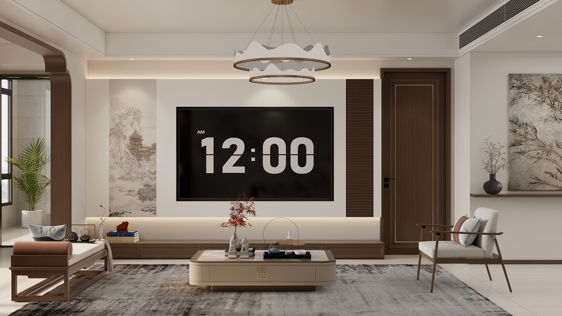 吴爽- 【新远】—149m²新中式风格-装修设计方案