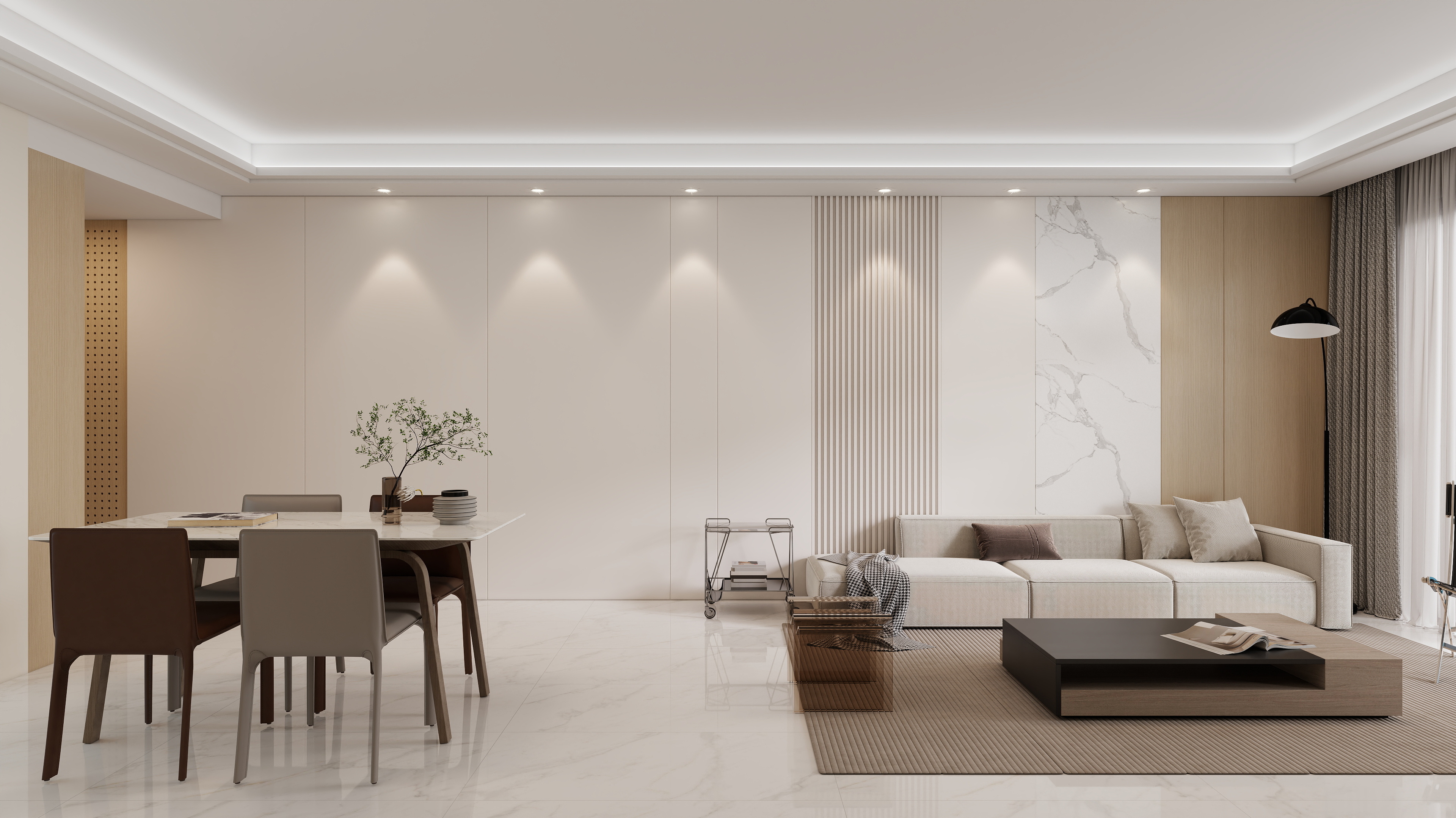 折纸设计-74㎡2室-装修设计方案