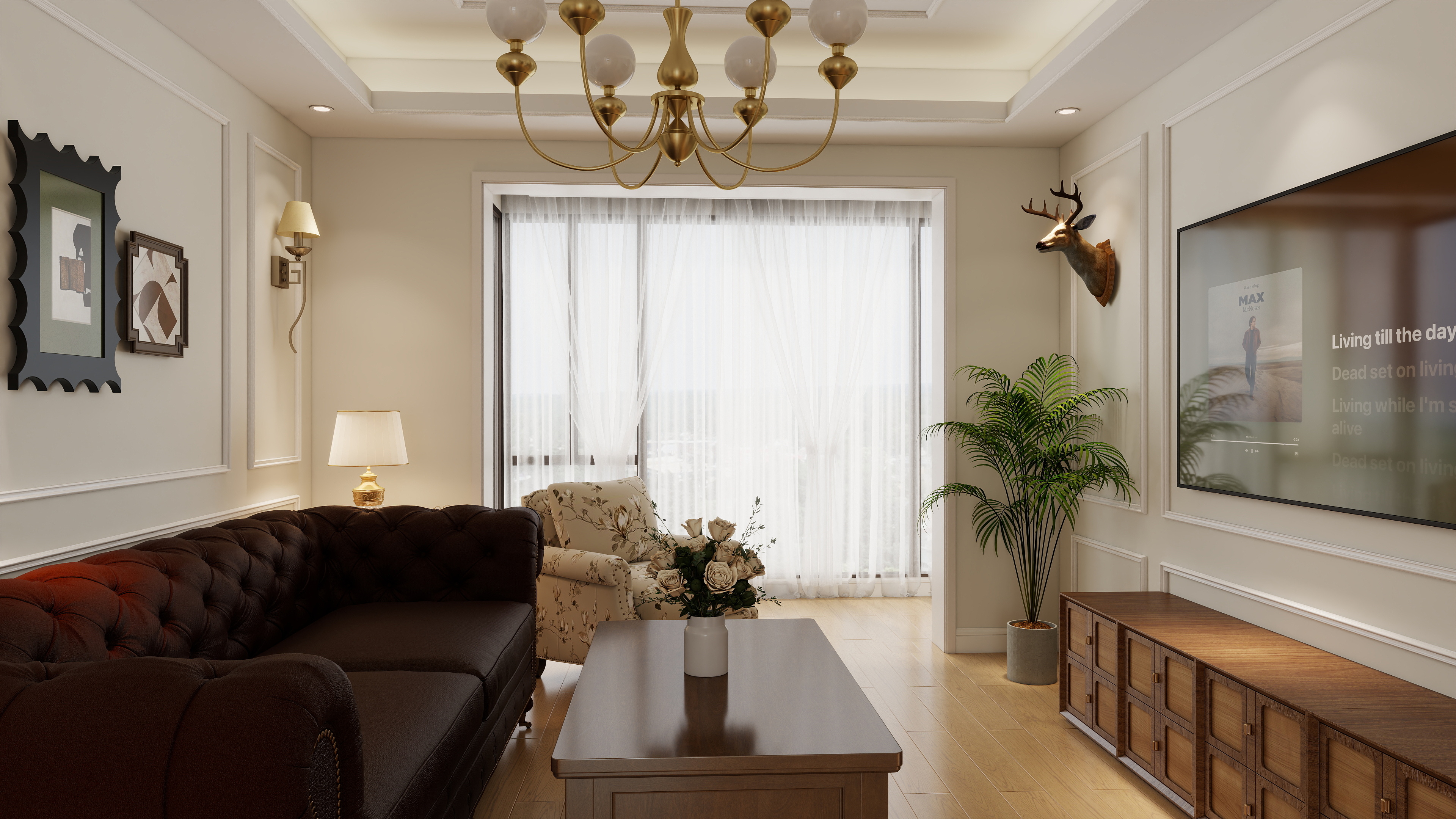 独立设计师.-美式风格-装修设计方案