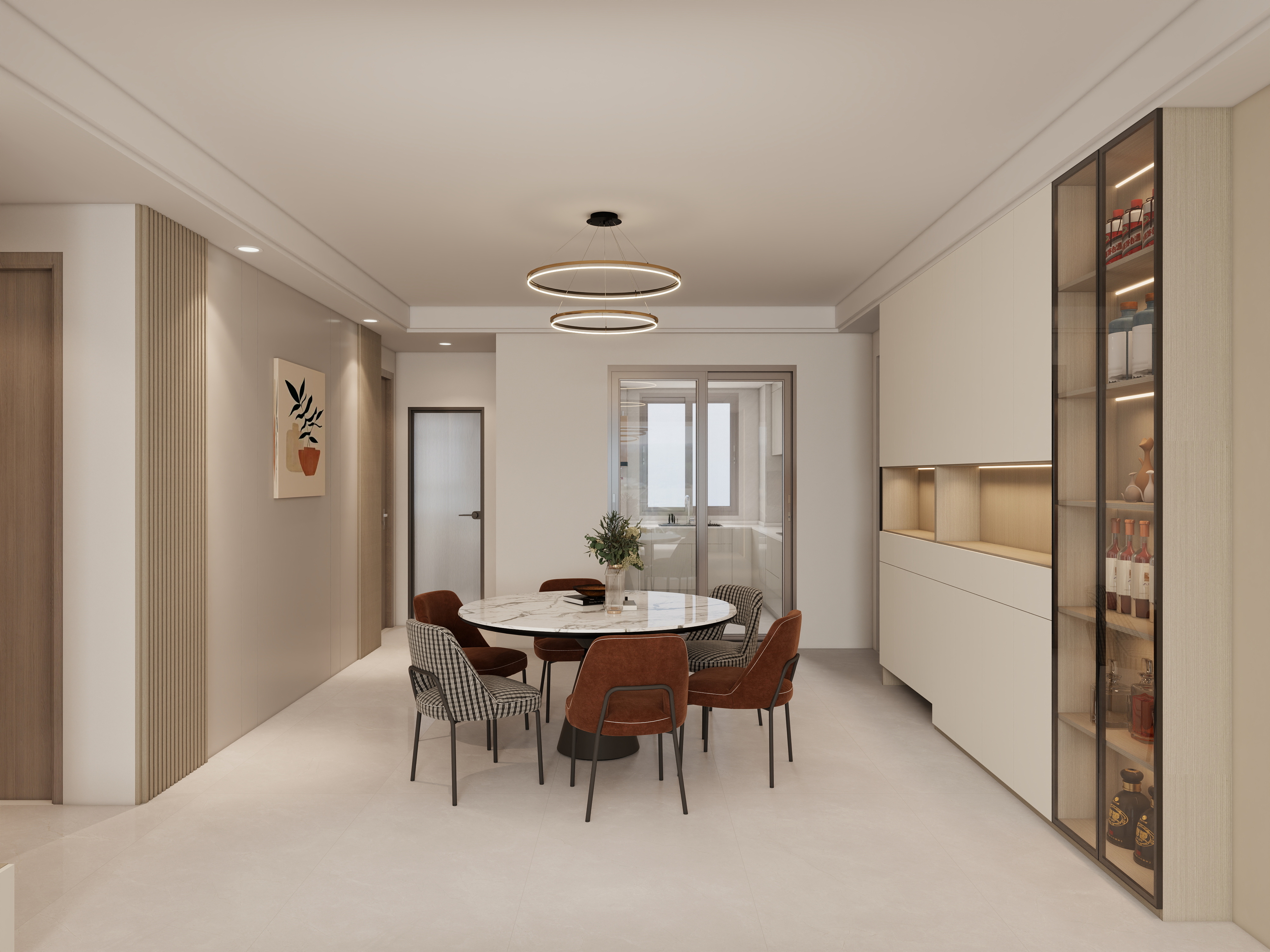 金寨室内装饰-史河湾小区8栋方案2-装修设计方案