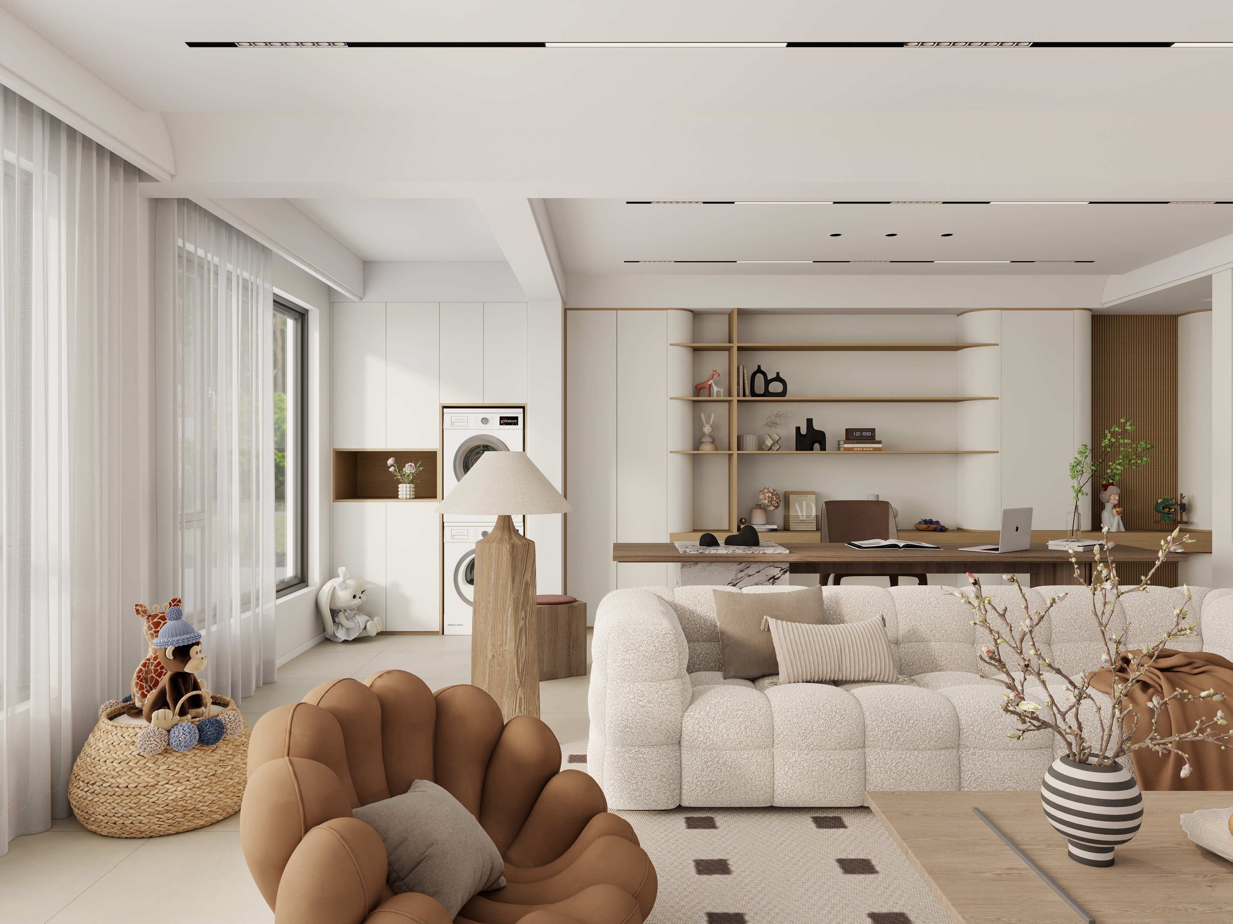 全案设计老都-清新奶油、王总-装修设计方案