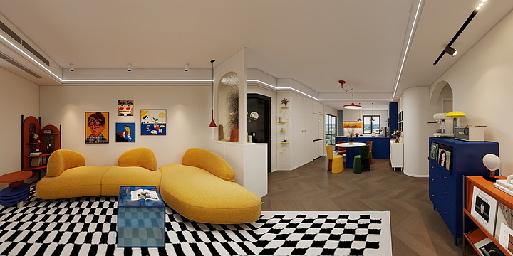 ID-Thong-龙湖16-1-2-1C-装修设计方案