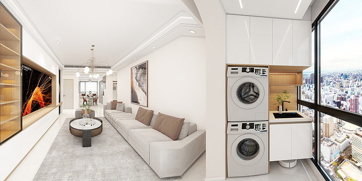 上海赤尚建筑装饰设计有限公司-和欣花园31号1003汪总福宅 - 副本-装修设计方案