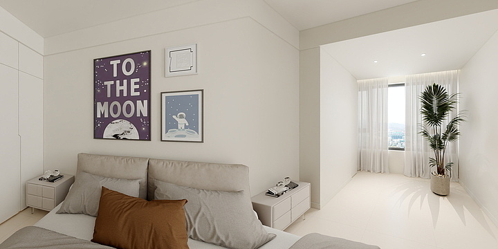 博大同途ubza-博创云庭134户型-装修设计方案