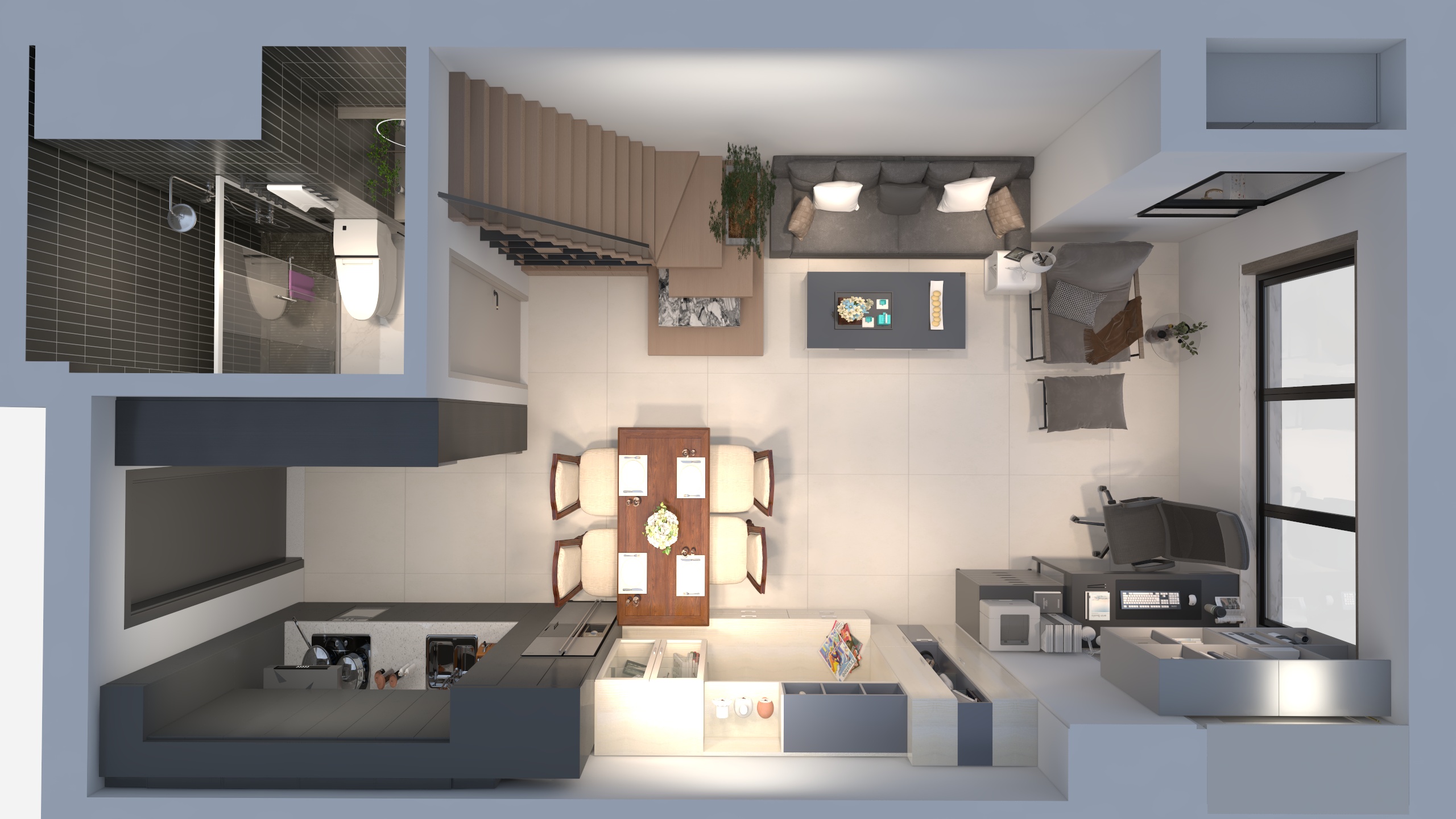 装潢设计预算师项目经理人-金通路1118弄4号徐总吉宅方案-装修设计方案