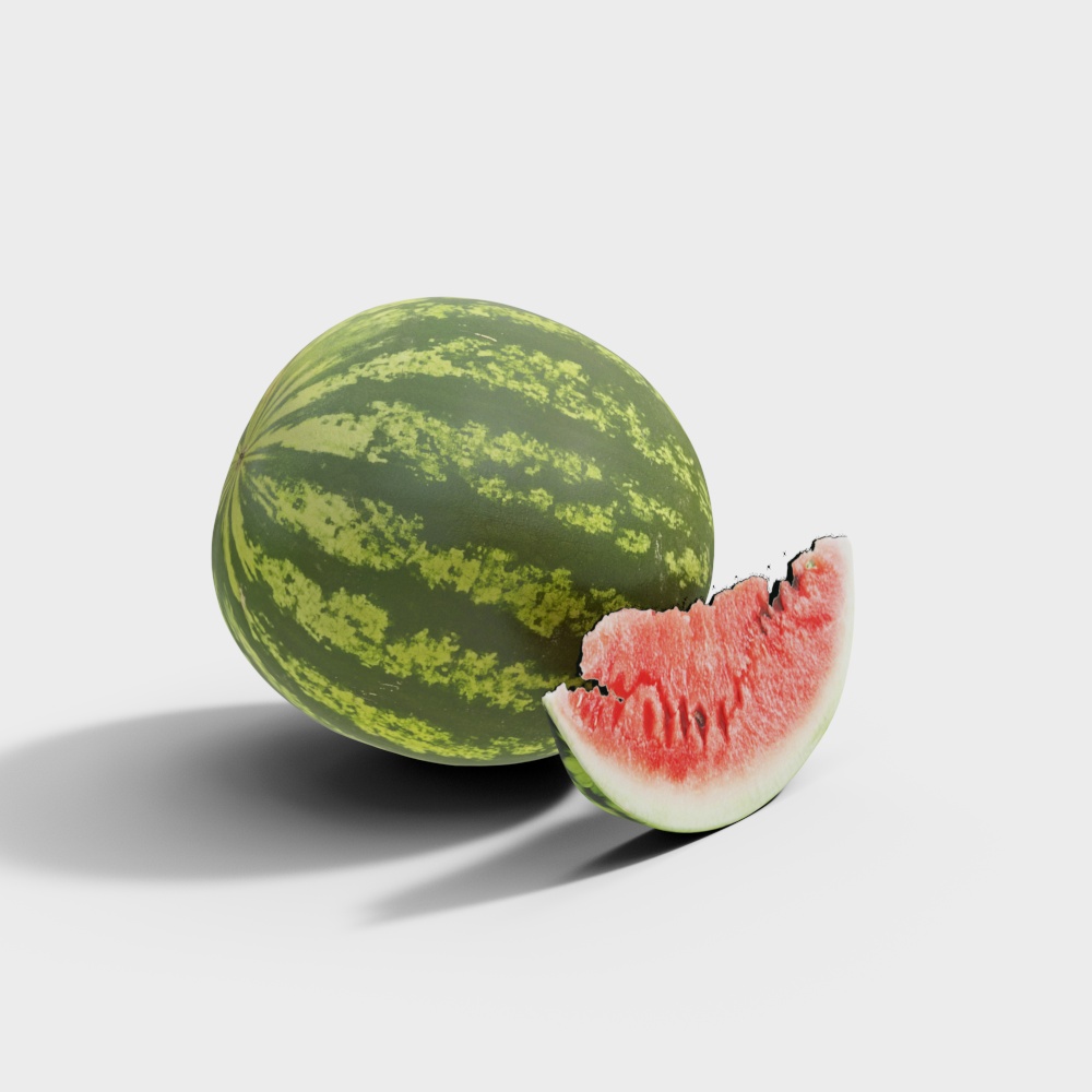西瓜3D模型