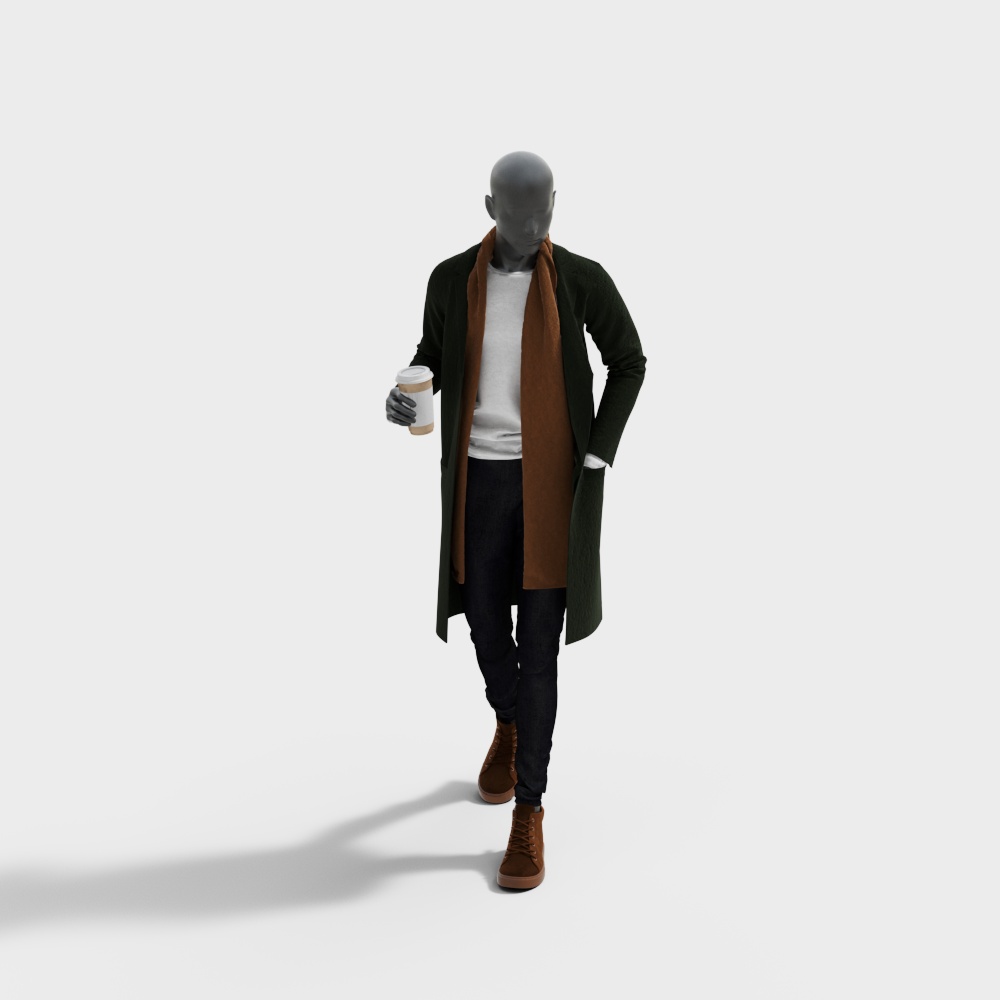 男装西服模特