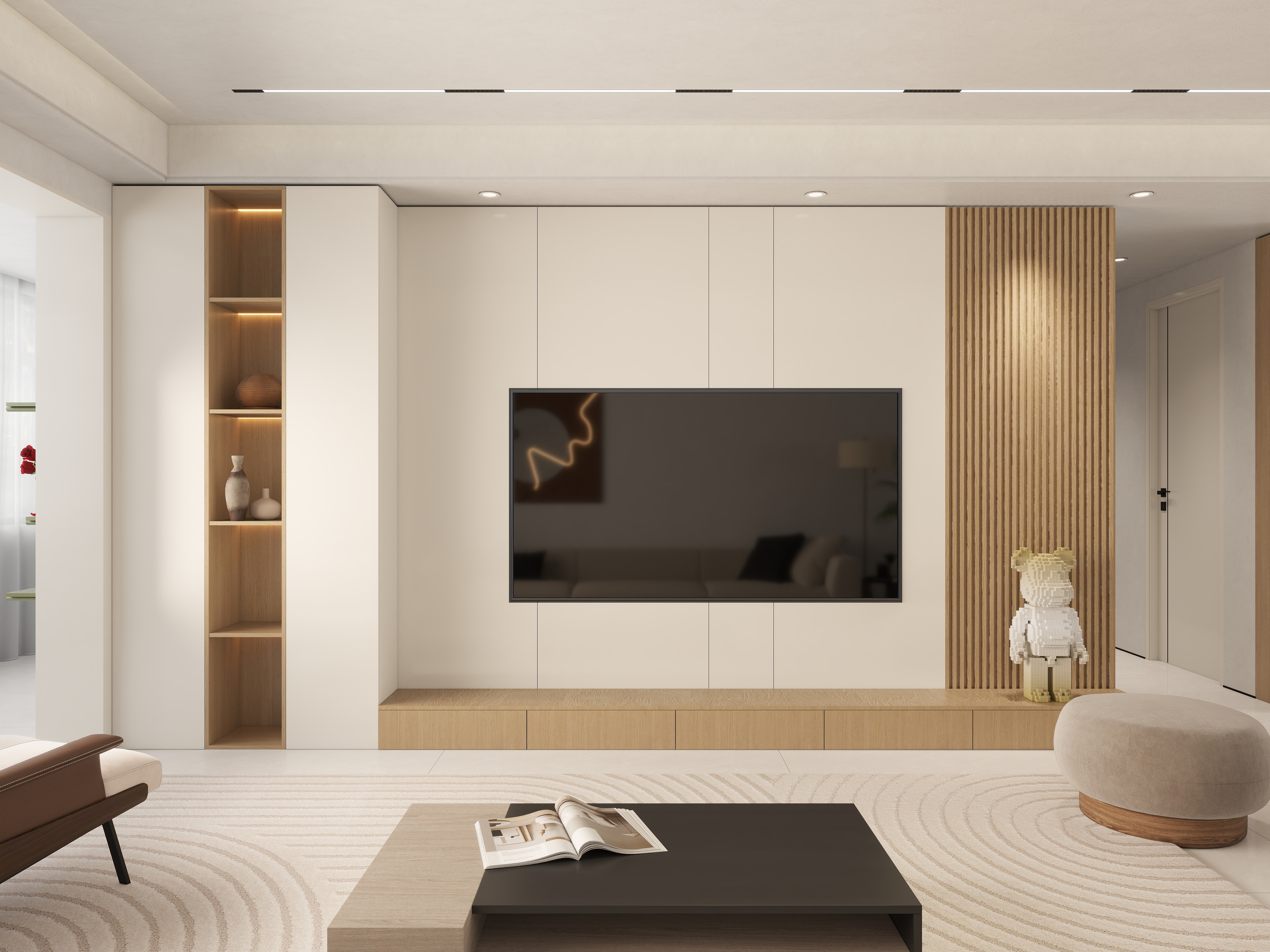 艺雅丽-135平现代简约 -装修设计方案