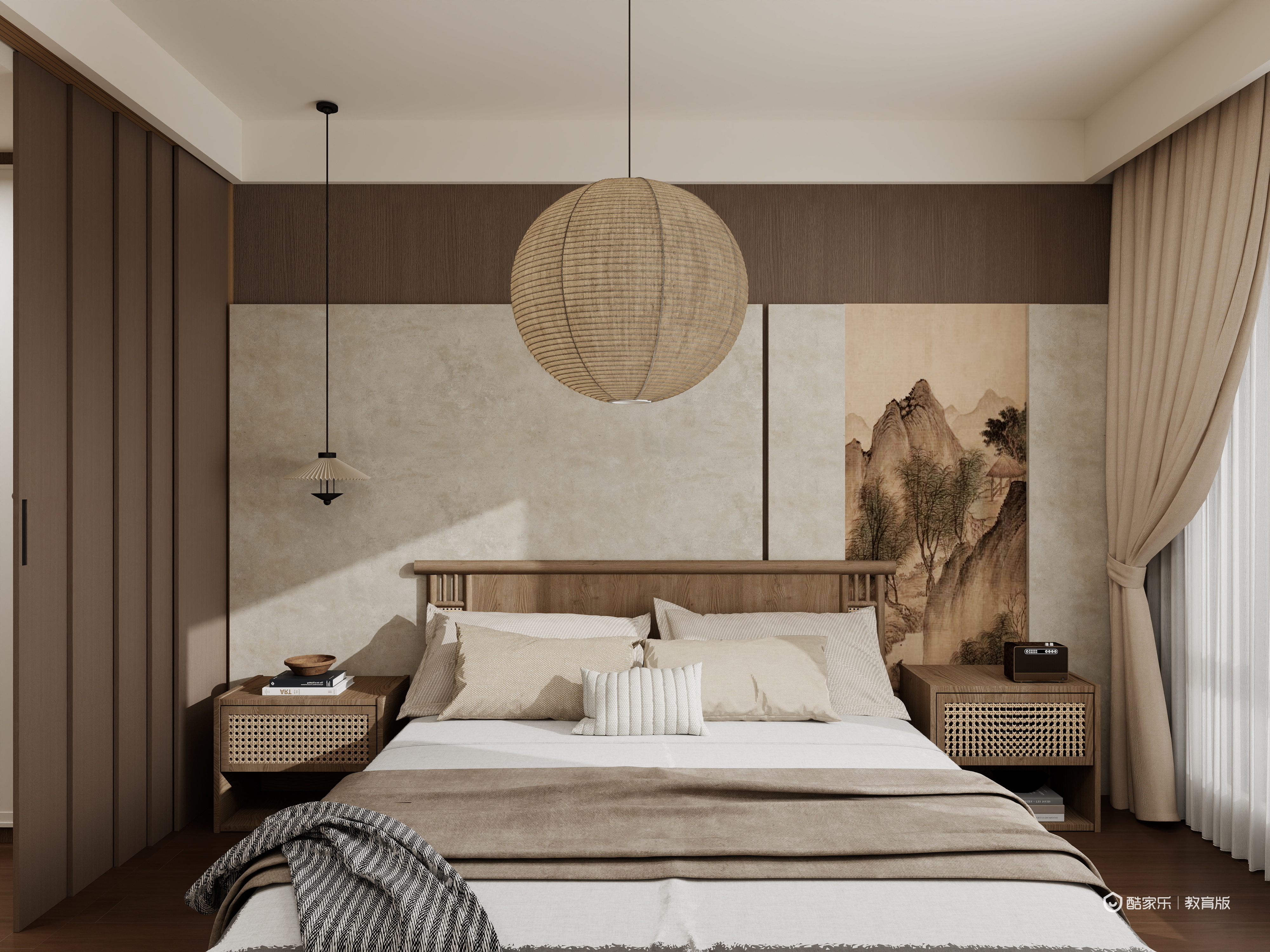 舟66-《润雅》新中式宋代美学315m²别墅-装修设计方案