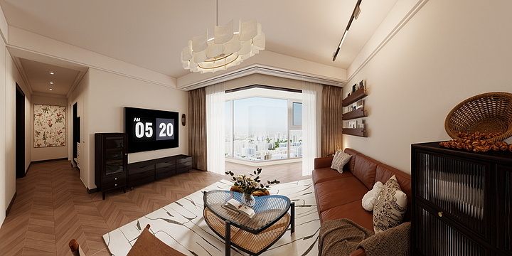 装饰设计陈先生-桃李春风118-装修设计方案