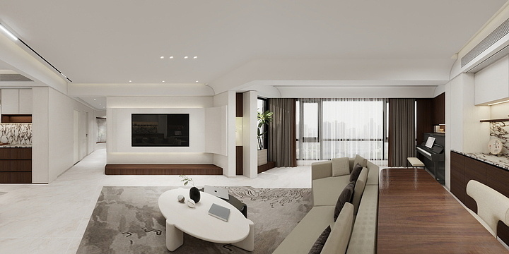 香格装饰-佳佳-杨工-「中古」文澜府146方-装修设计方案