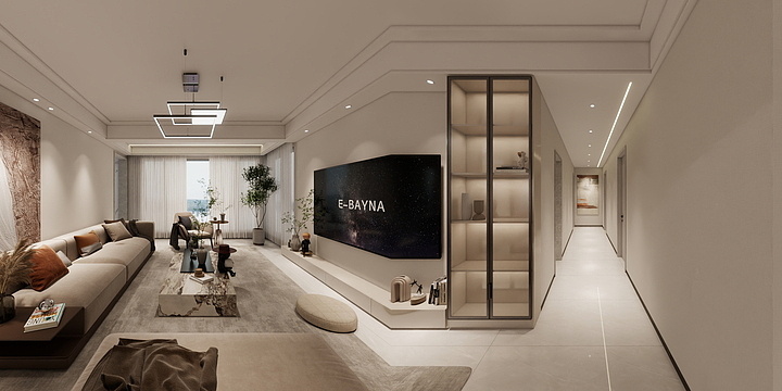 名揚家裝-中心嘉园6栋801-装修设计方案