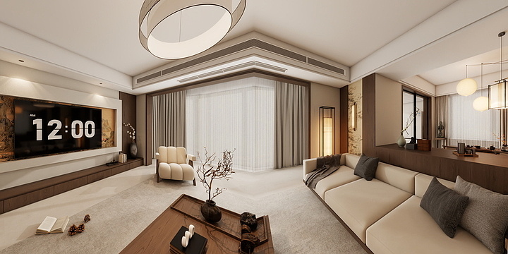 Designer丨ww-云盘花苑6栋203-装修设计方案