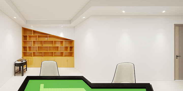 春晓之梦-陈总棋牌室设计方案-装修设计方案