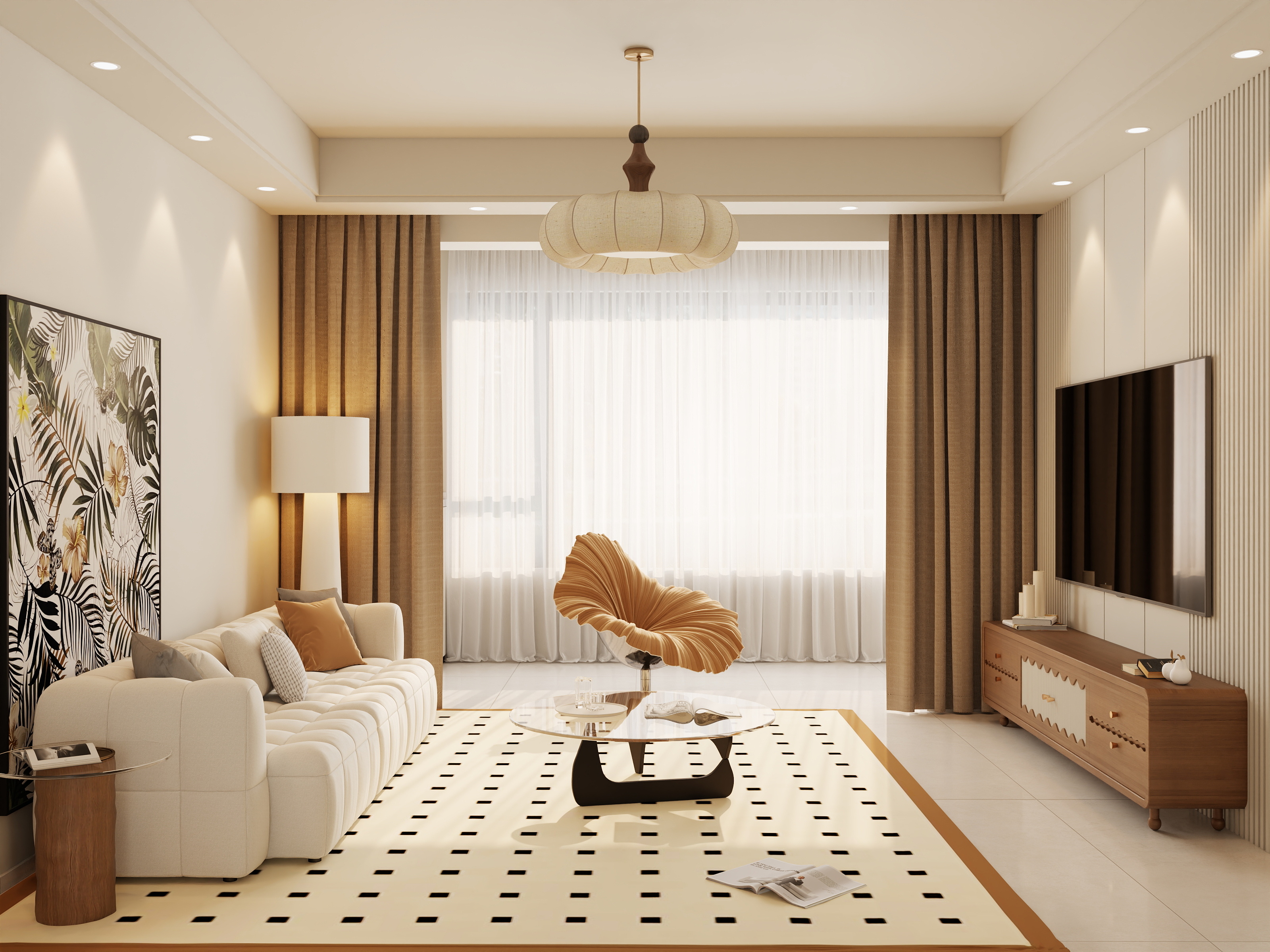 CCHENn-中古奶油-装修设计方案