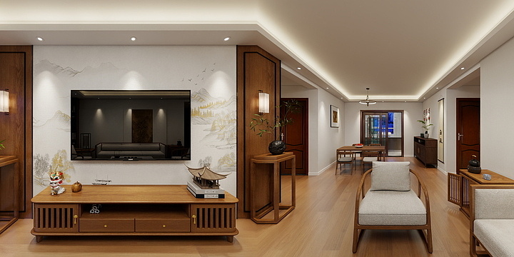 全案设计师刘鹏辉-海量一号-装修设计方案