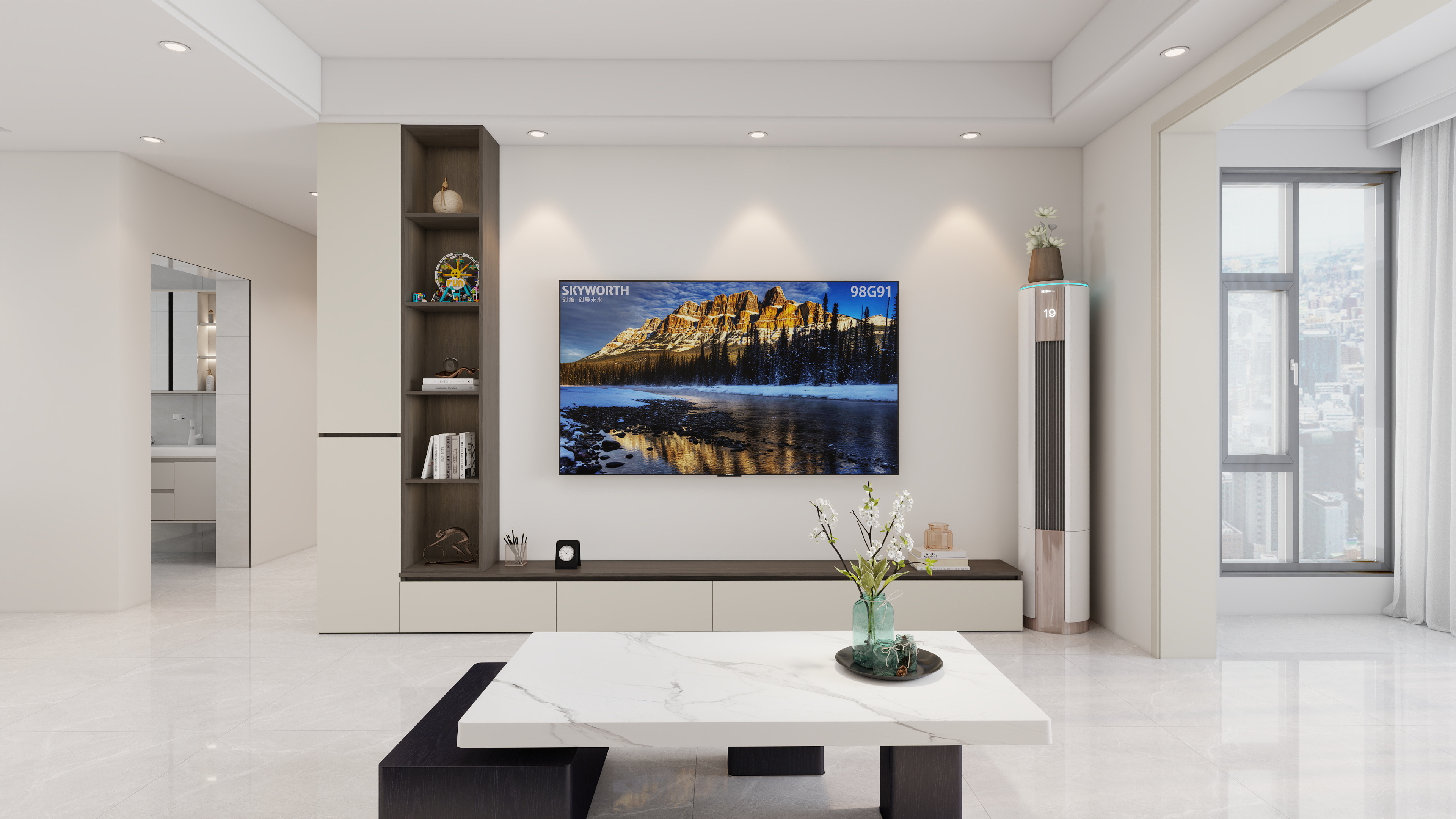 邓州石峰-邓州-建业城-3室2厅-装修设计方案