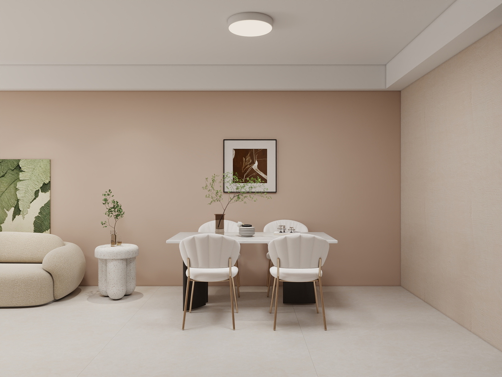 吴爽-87m²简约风格设计装修效果图