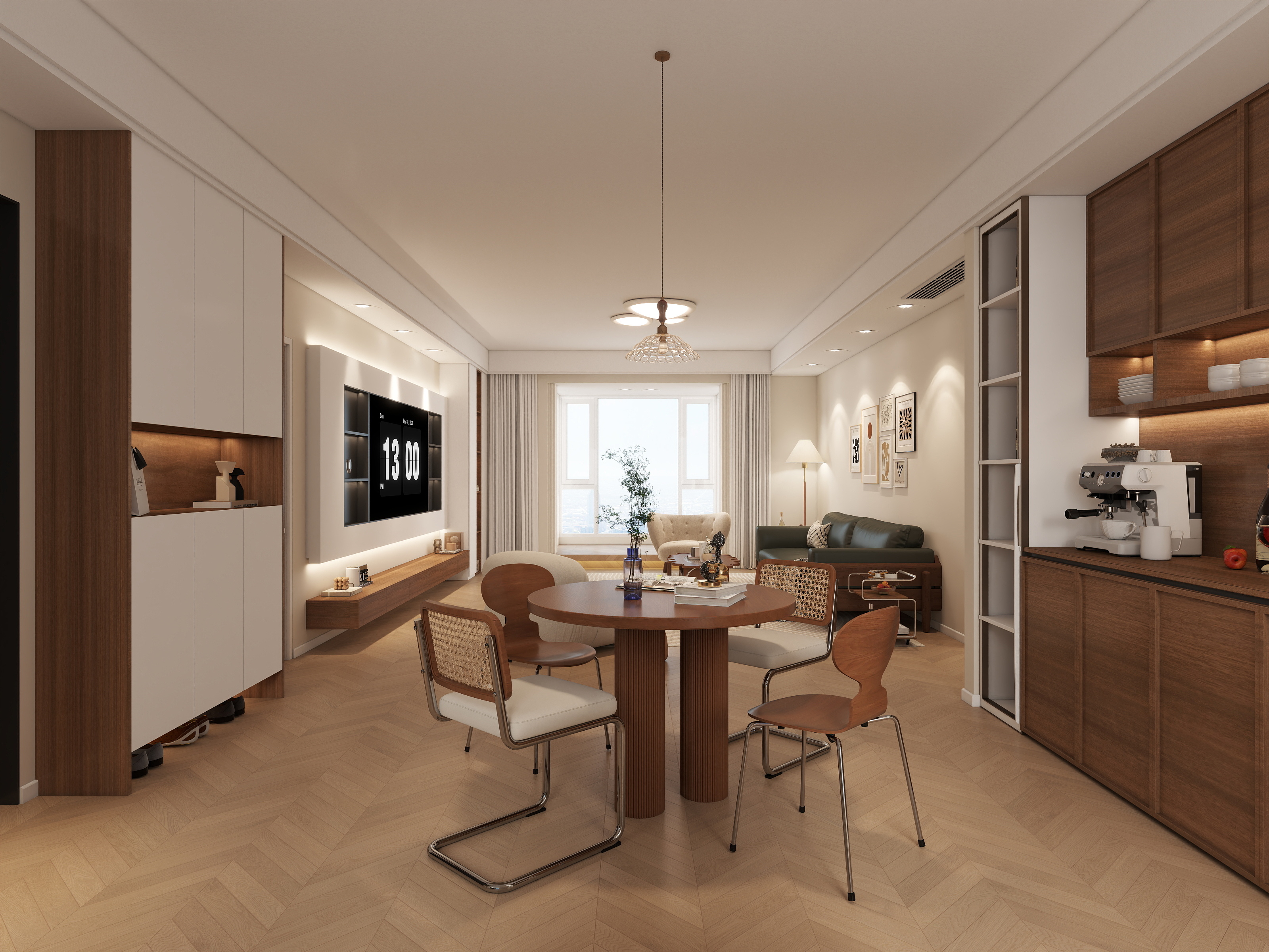 付NDUdBWI-原木奶油风-装修设计方案