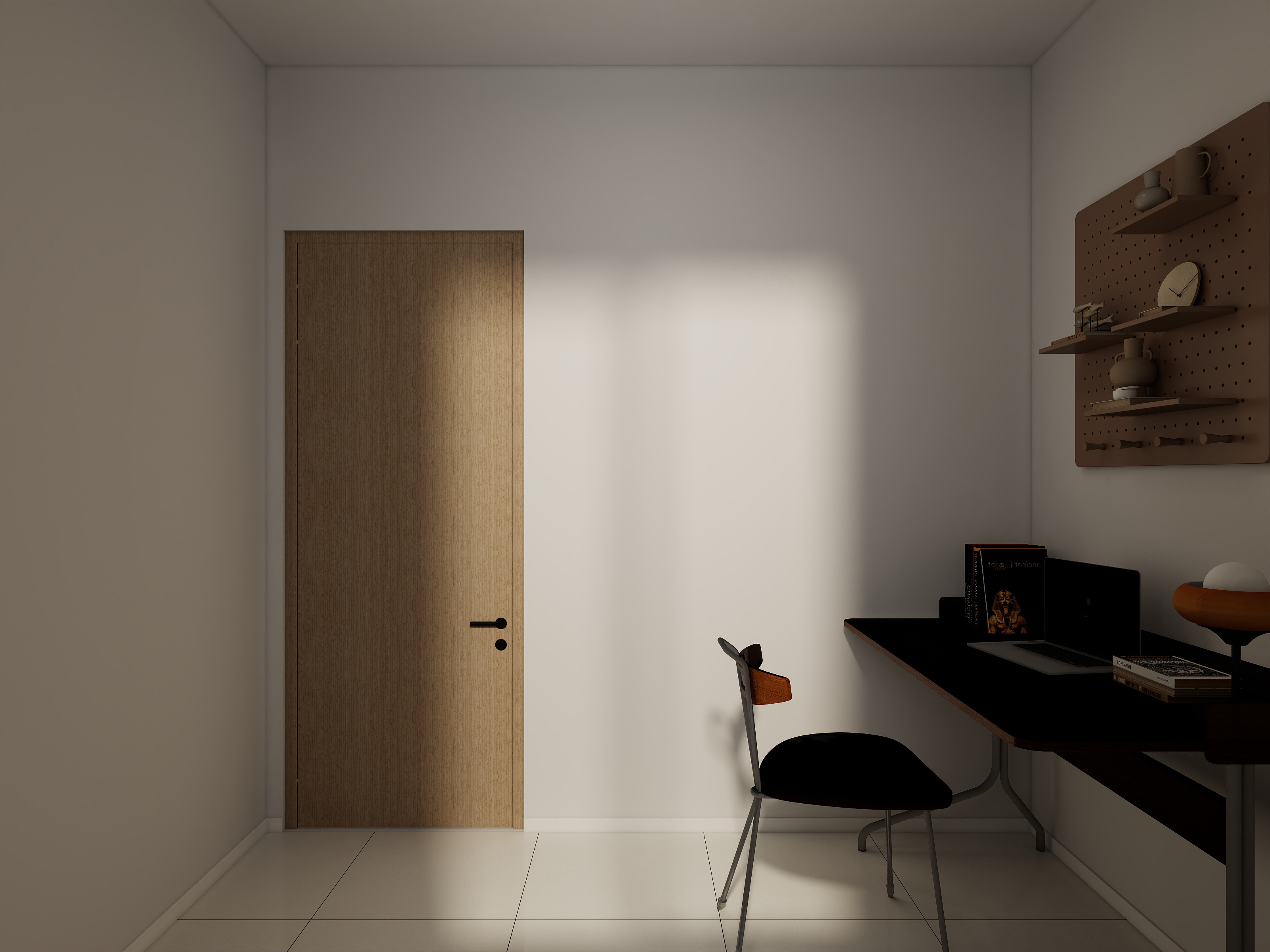 李林-奶油55㎡2室装修效果图