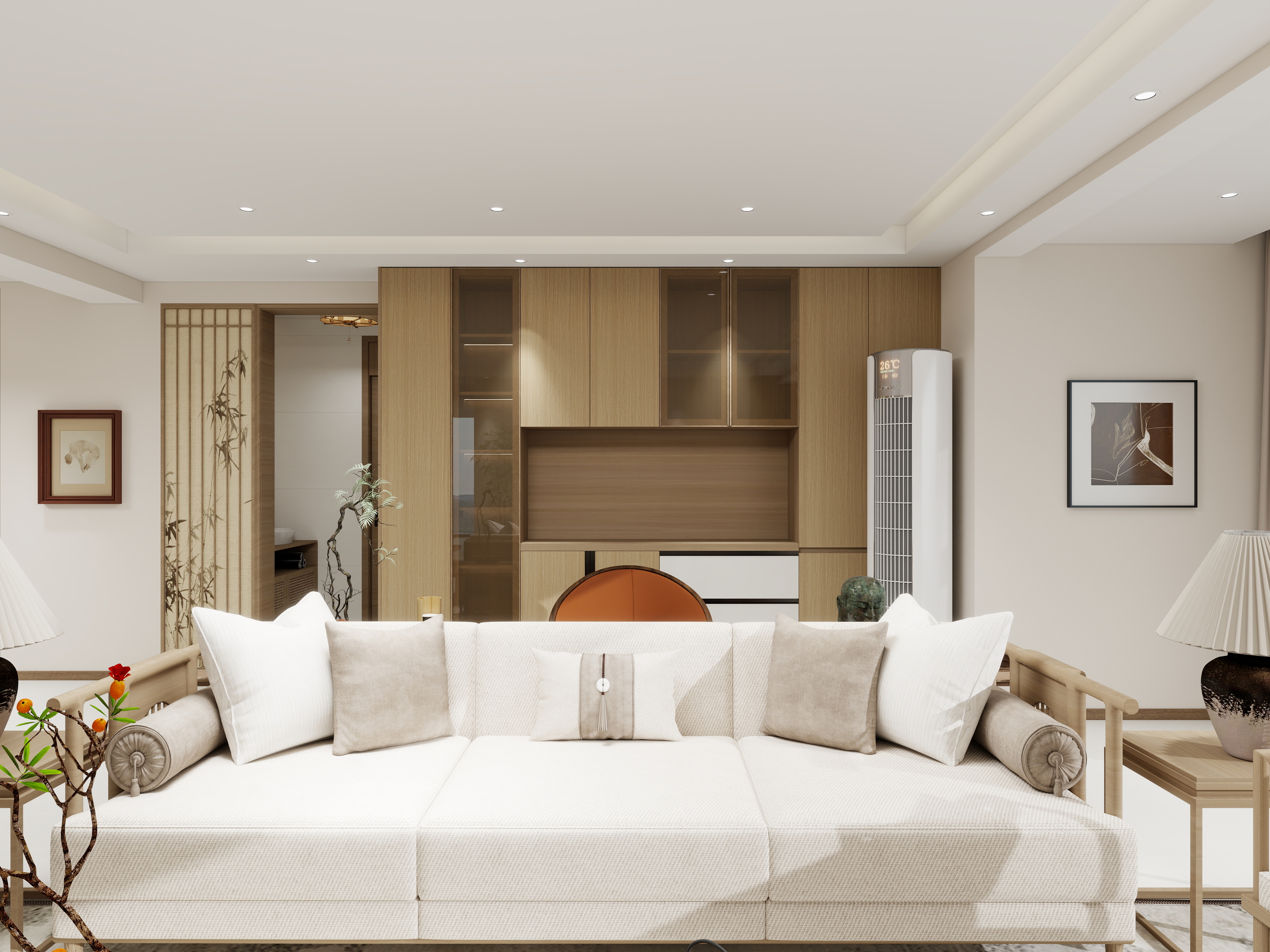 宁夏智胜装饰设计有限公司-华远.旭辉江南赋装修效果图