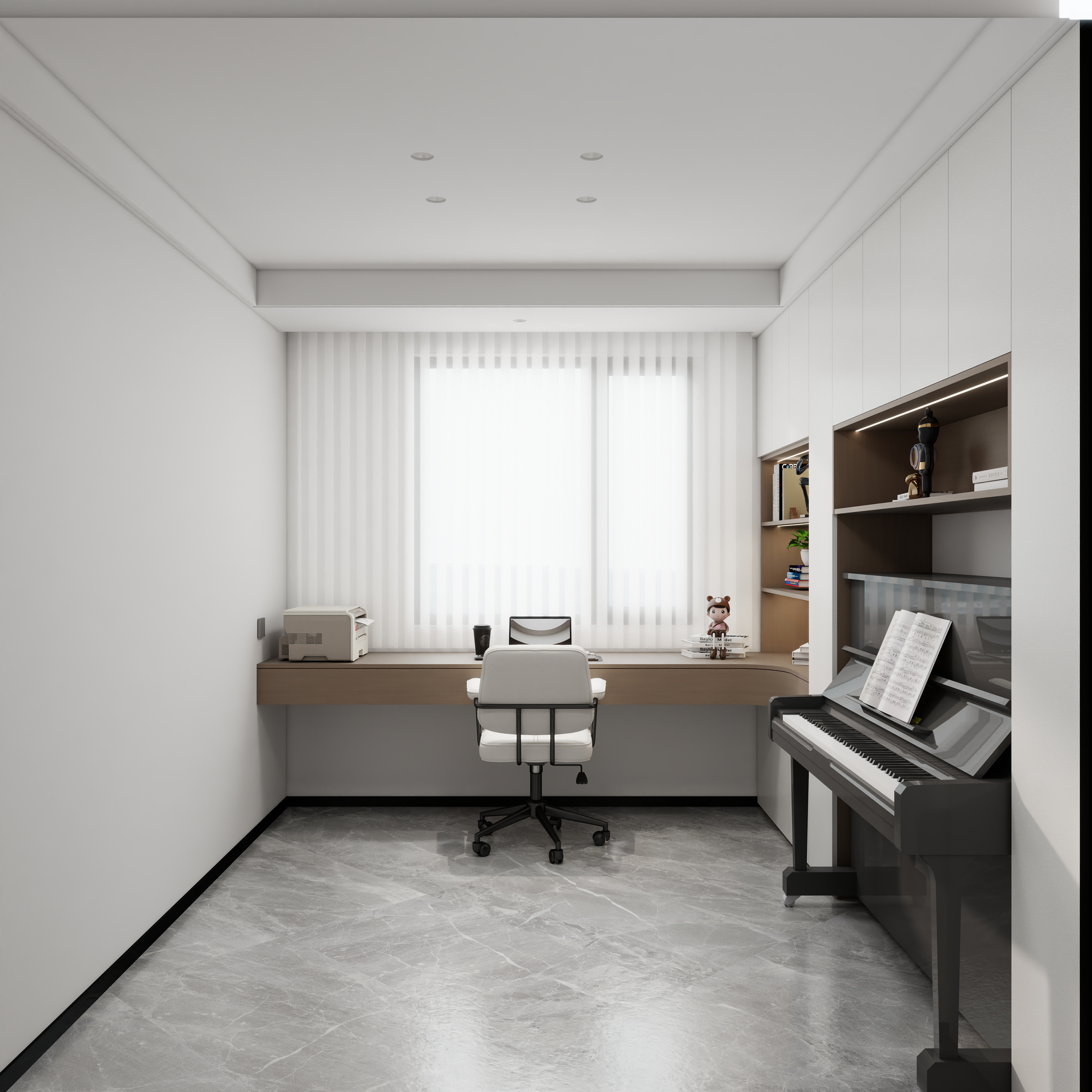 铭筑工程设计-金地江山风华装修效果图