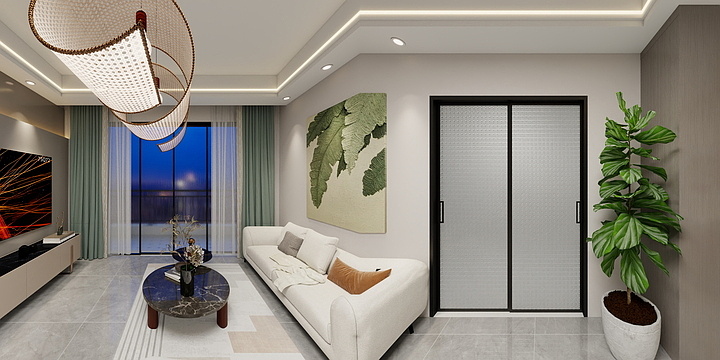 欧得宇-花千树一期一栋3单元503-装修设计方案