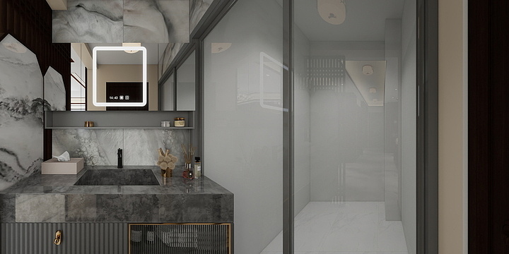 零林七设计-盛世家园137㎡8-1-2001新中式-装修设计方案