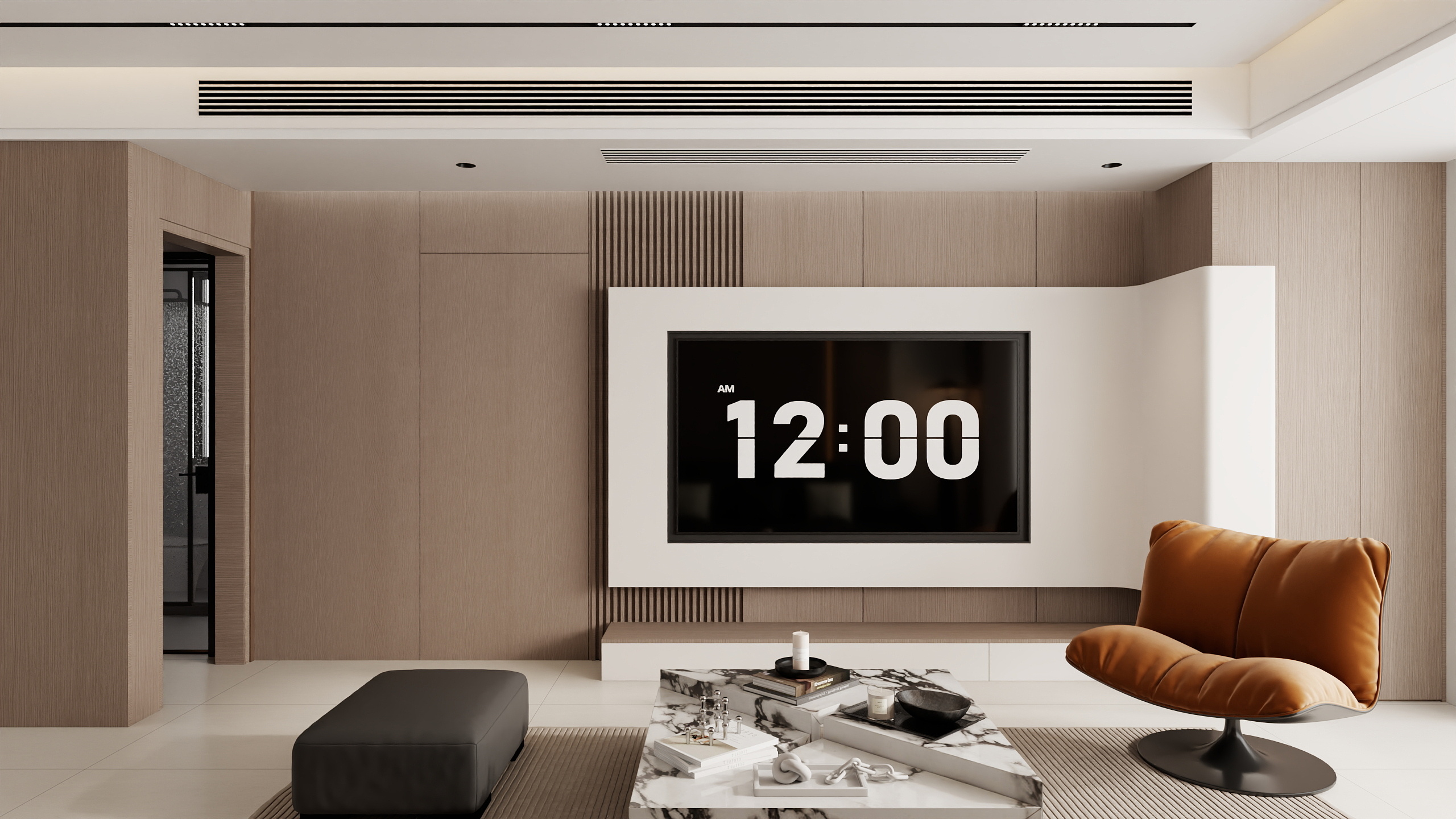 DP视觉表现-时代锦宸丨意式三室-装修设计方案