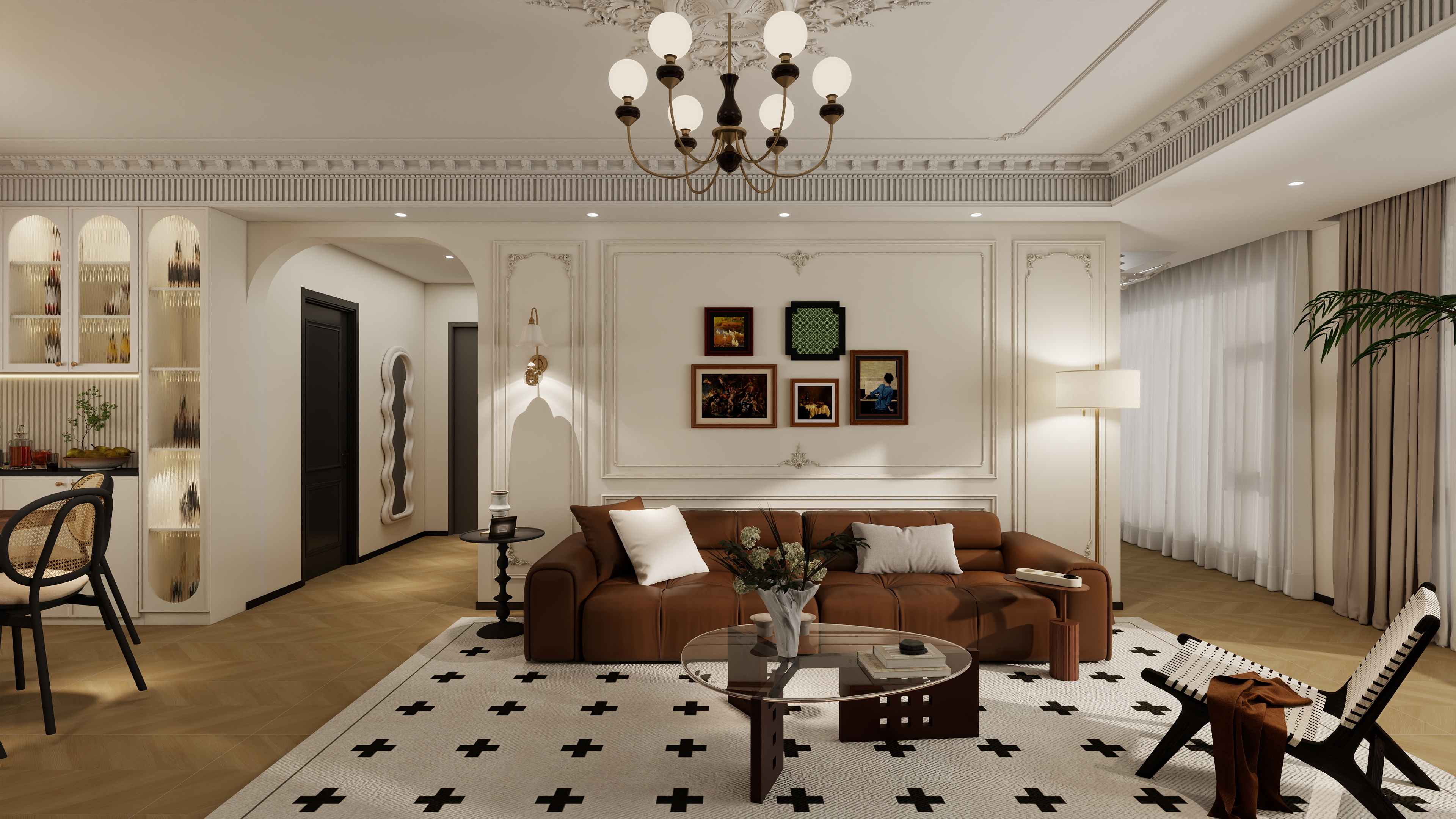 全案设计师-笑笑-136㎡4室-装修设计方案