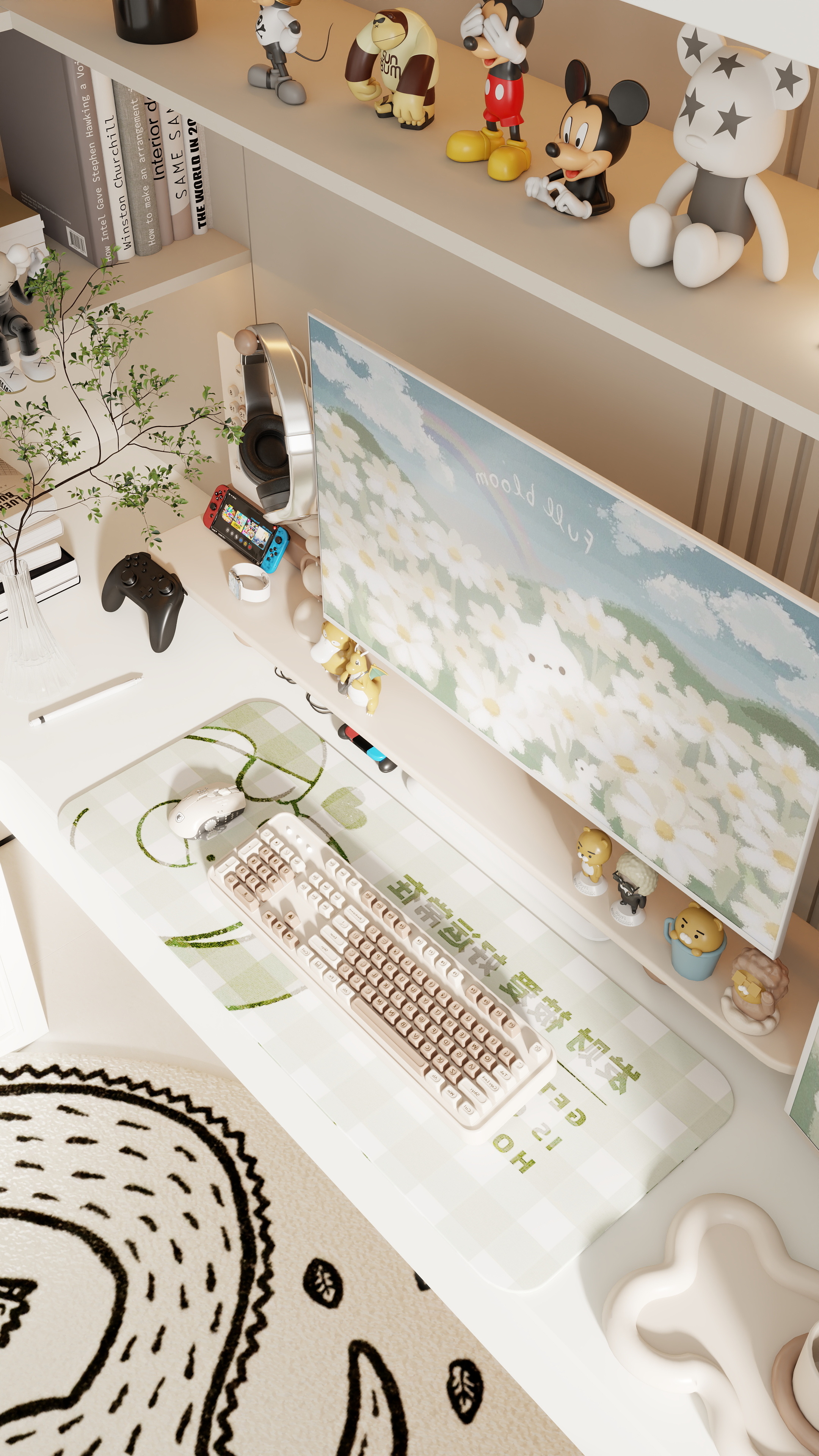 设计-男孩-须水现代简约114㎡3室装修效果图