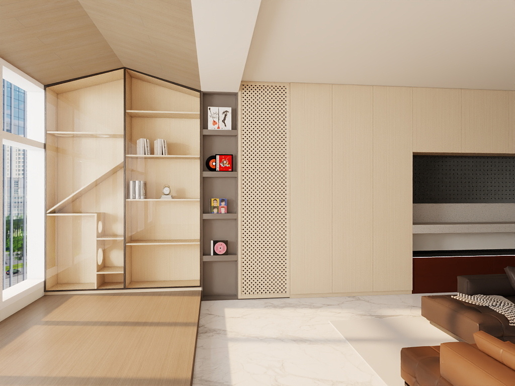 乌兰大屯刘怼怼-刘鑫-高级实操考核户型-装修设计方案